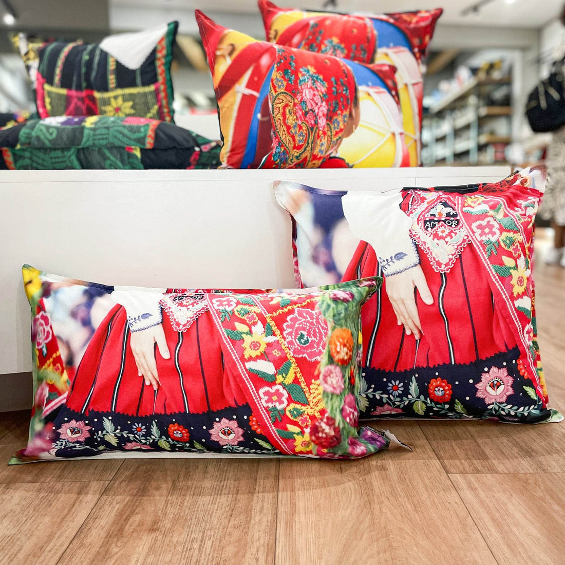 Capa de Almofada Alvorada VR A - LethesHome