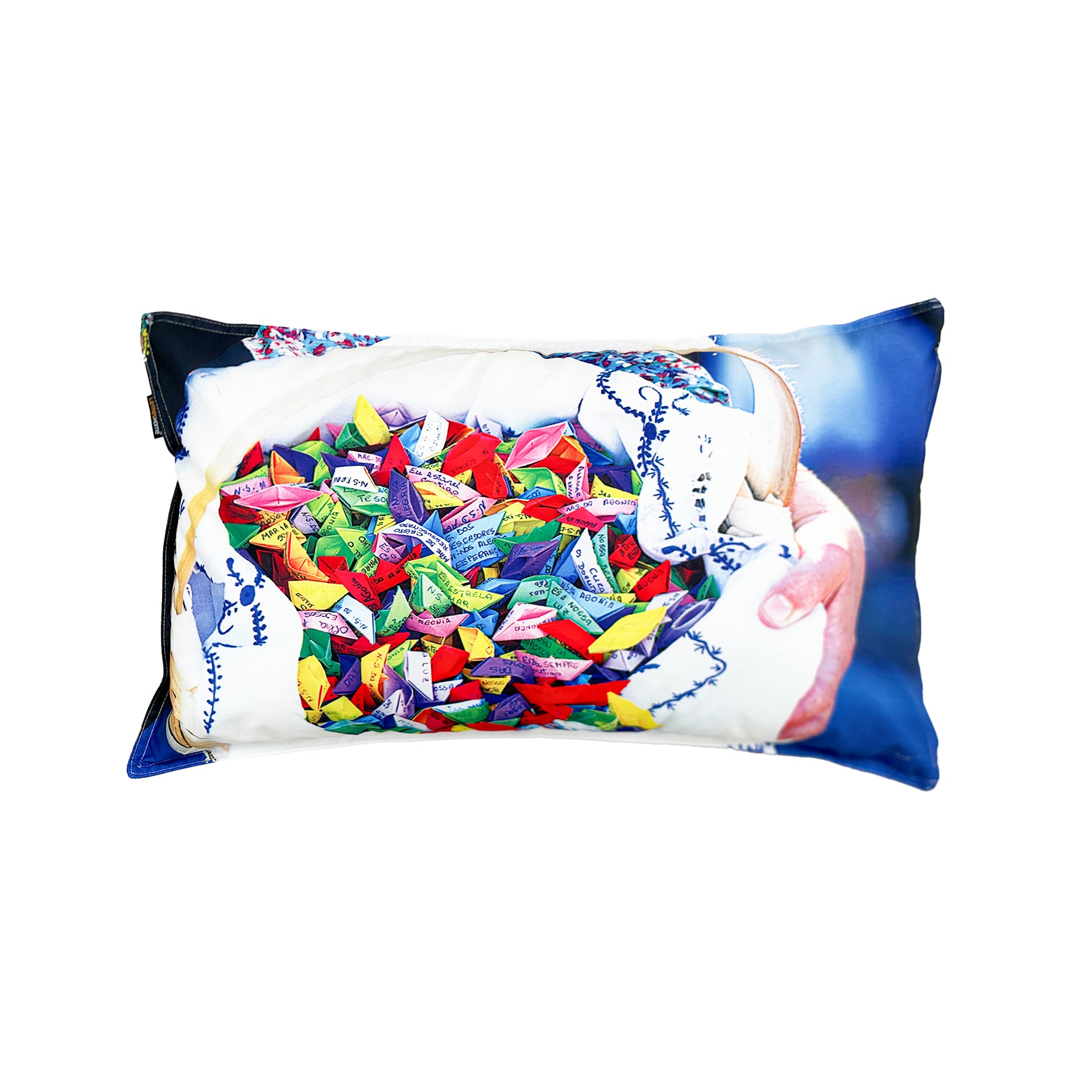 Capa de Almofada Romaria em Casa C