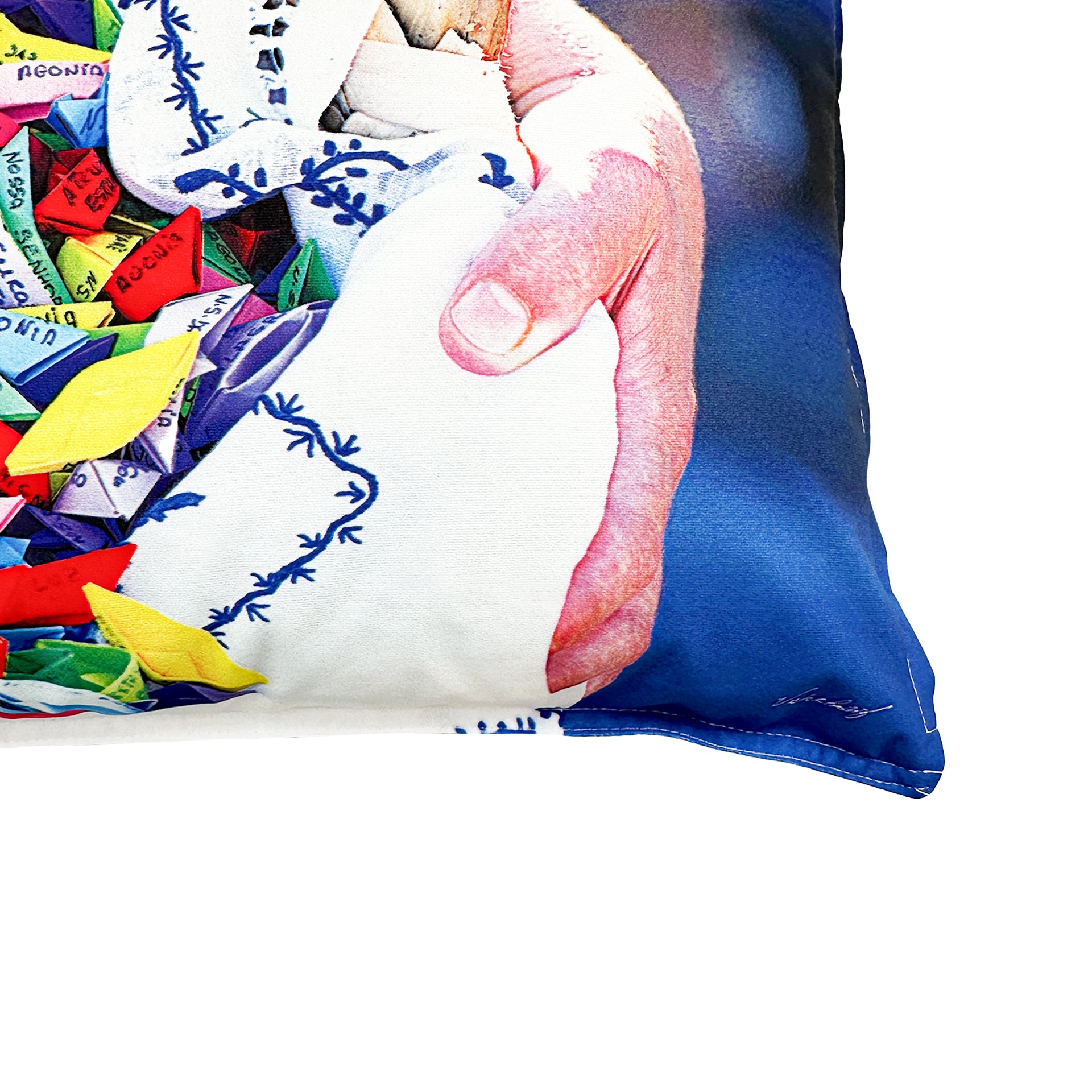 Capa de Almofada Romaria em Casa C