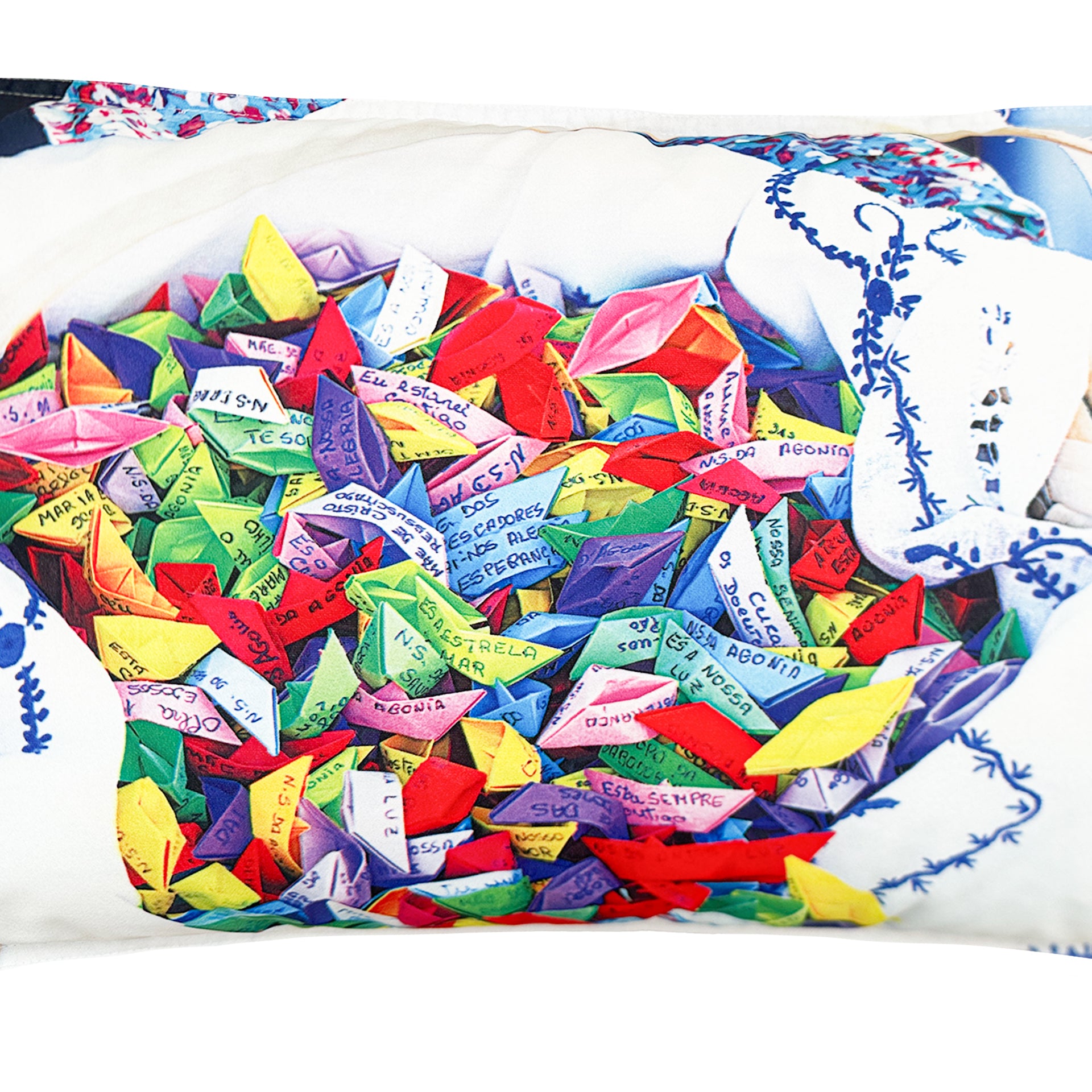 Capa de Almofada Romaria em Casa C