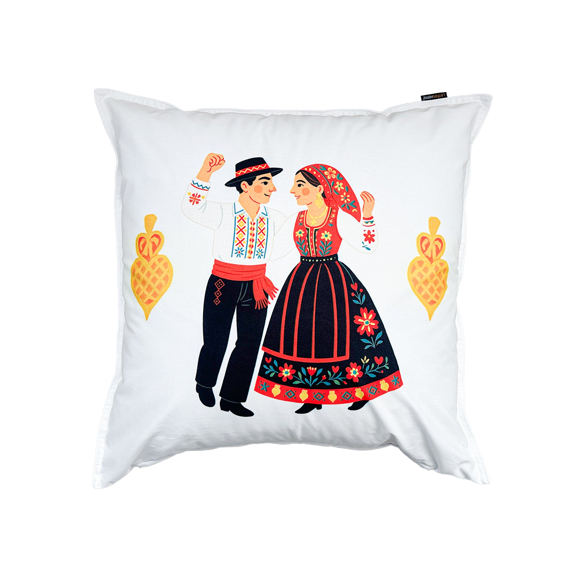 Capa de Almofada Folclore