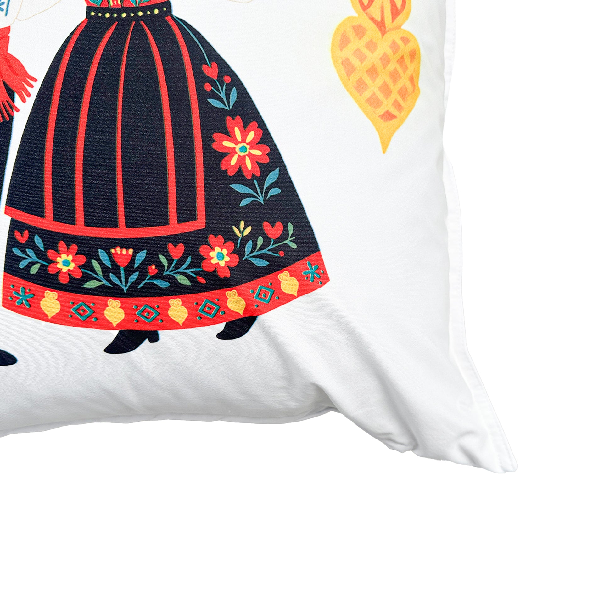 Capa de Almofada Folclore