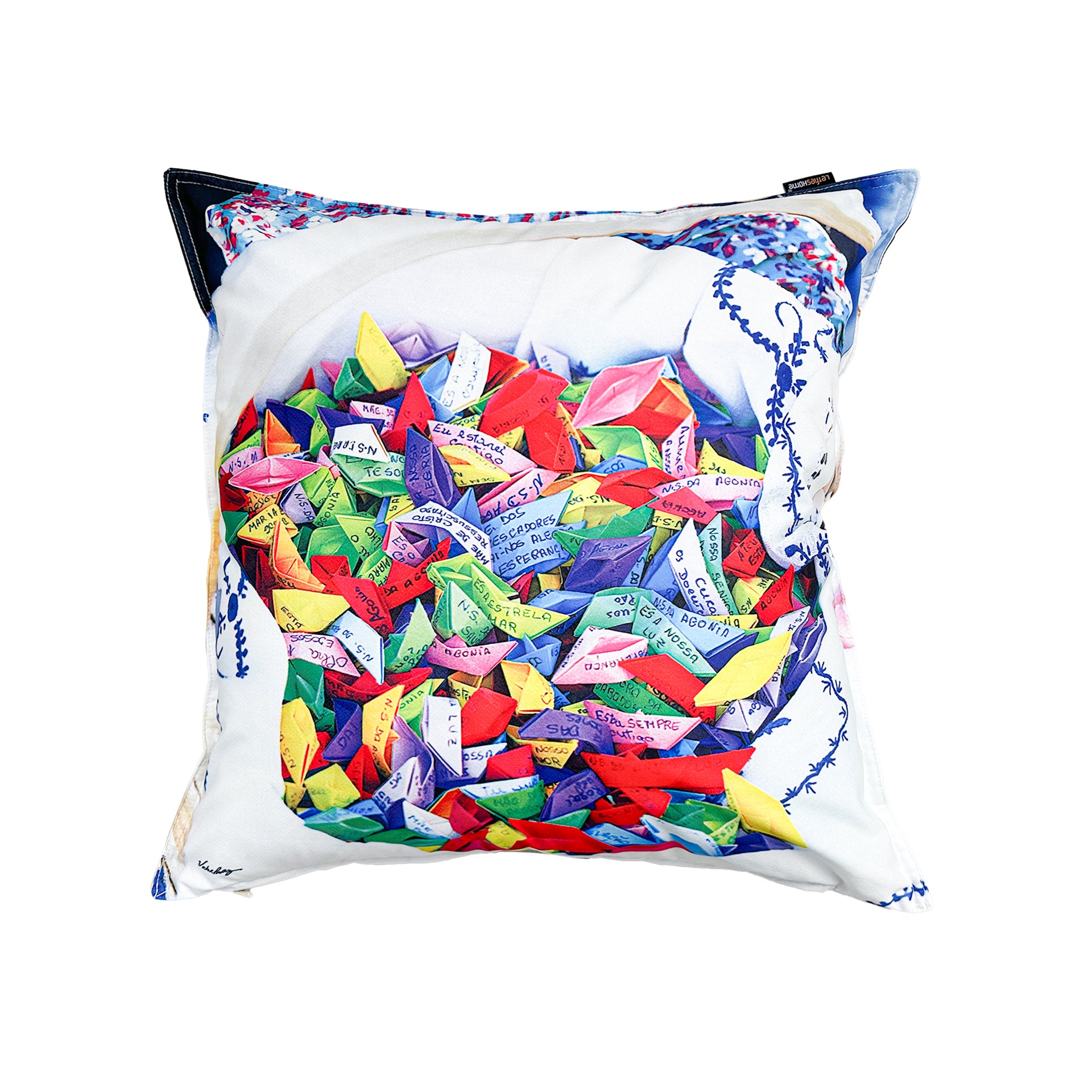 Capa de Almofada Romaria em Casa C