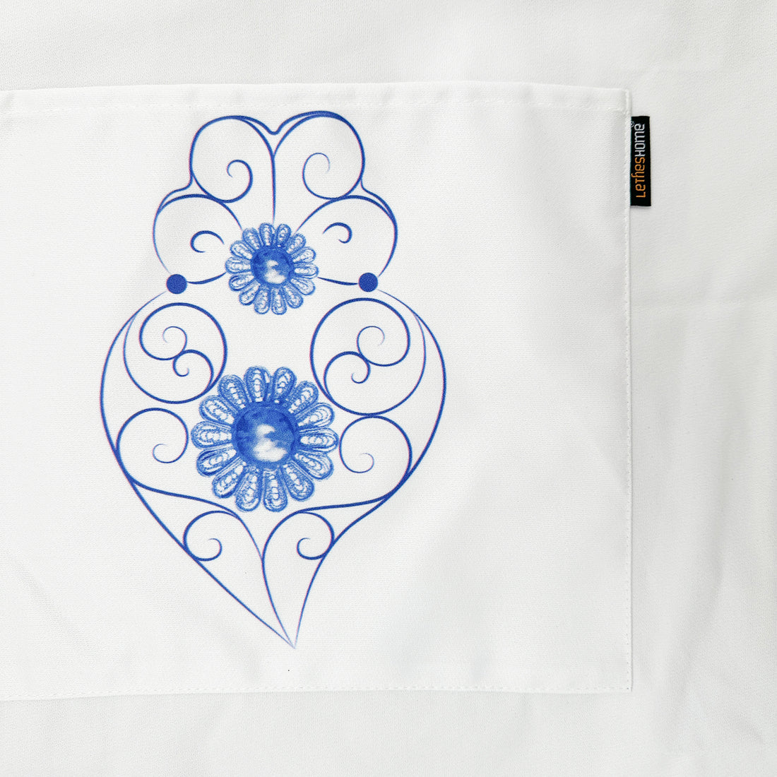 Avental Coração de Luzia