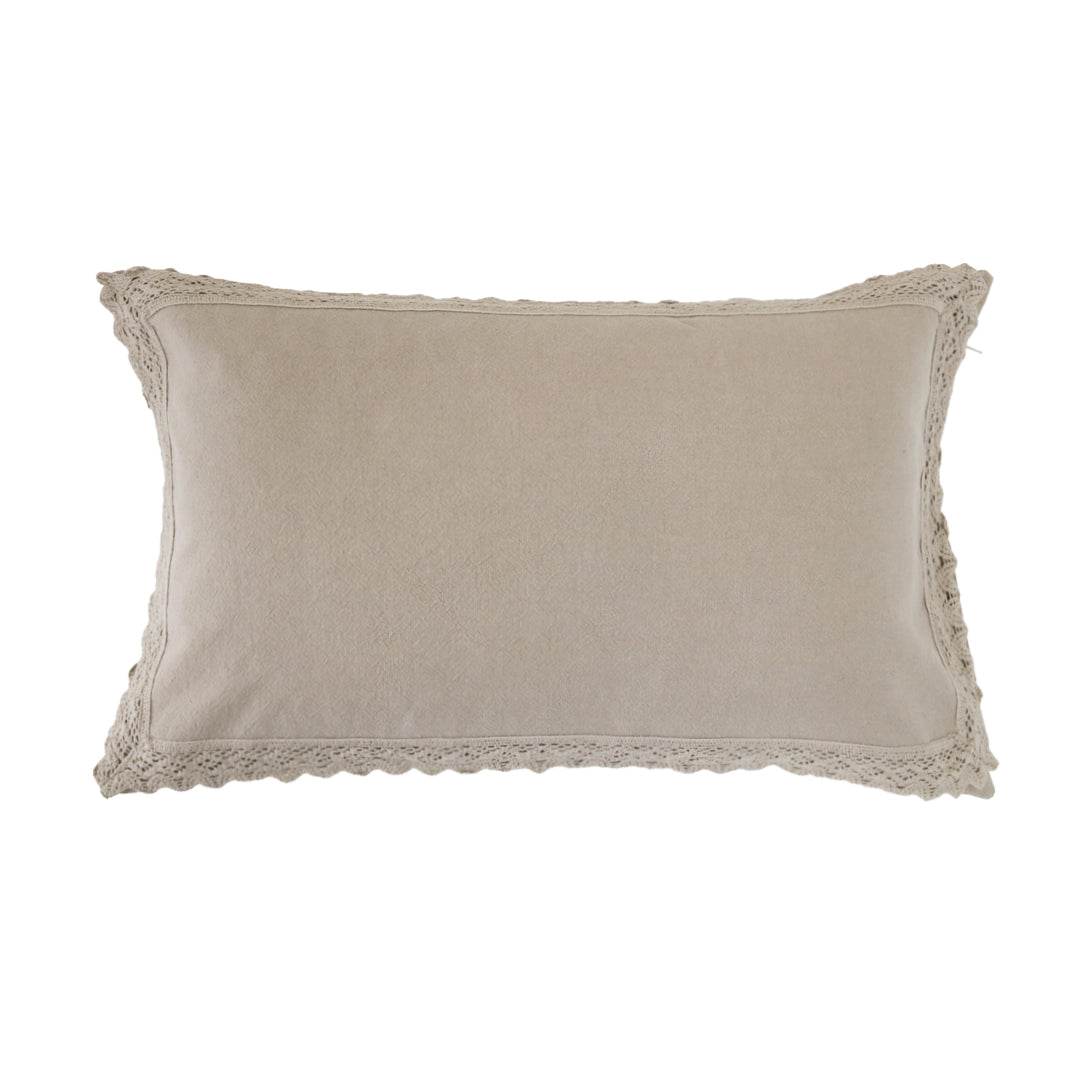 Capa de Almofada Tucuman Cor com Renda - LethesHome