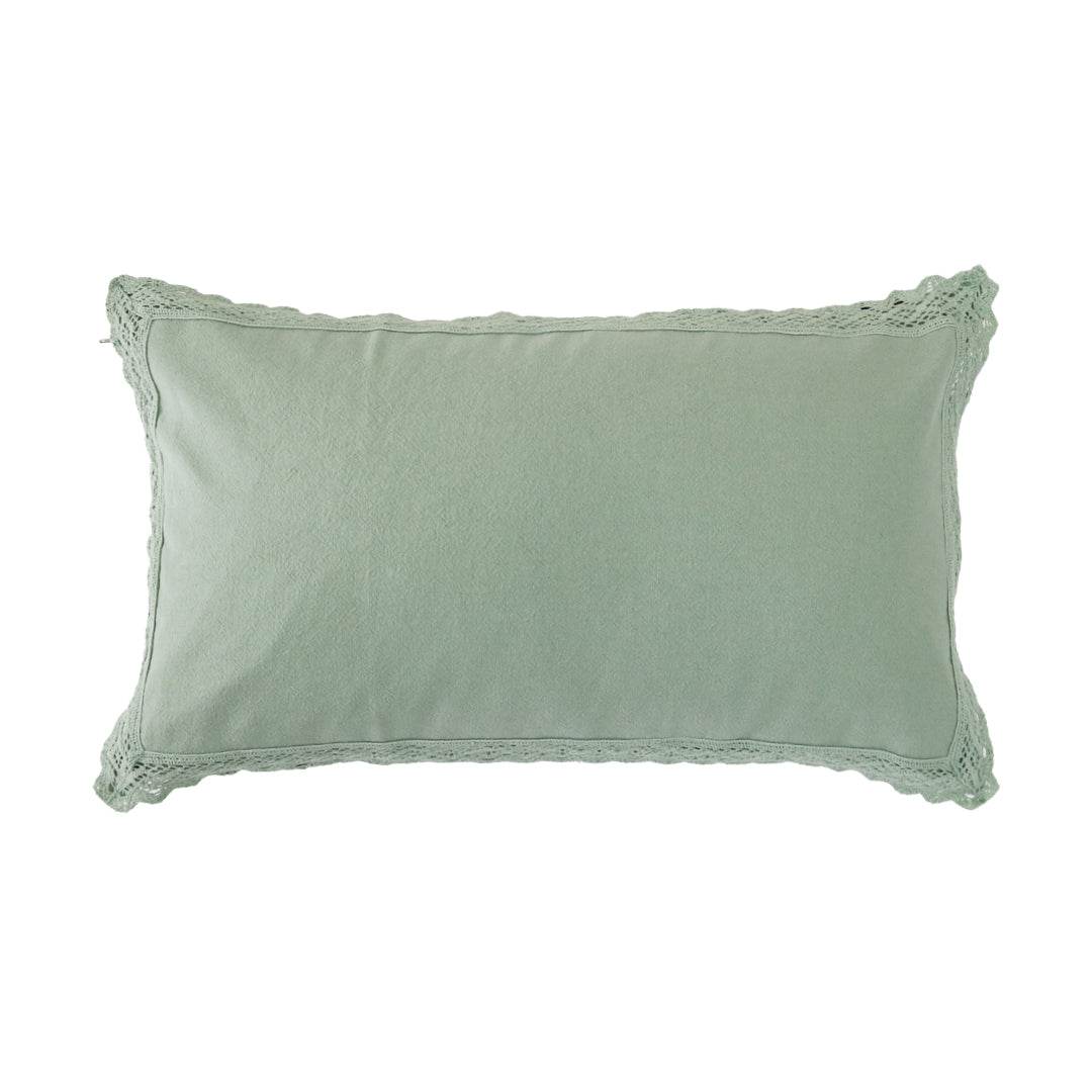 Capa de Almofada Tucuman Cor com Renda - LethesHome