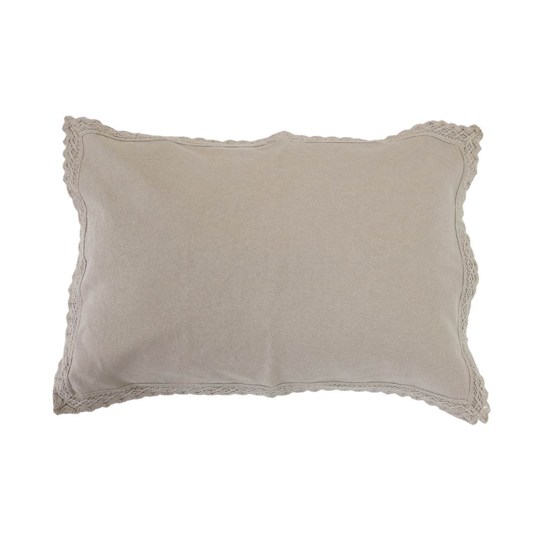 Capa de Almofada Tucuman Cor com Renda - LethesHome