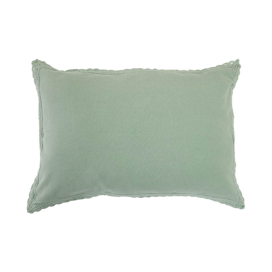 Capa de Almofada Tucuman Cor com Renda - LethesHome