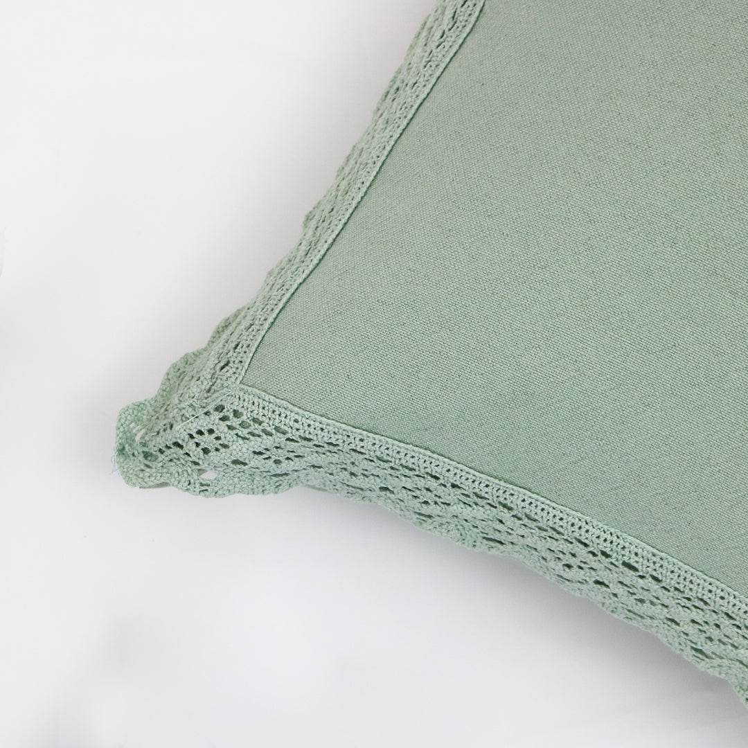 Capa de Almofada Tucuman Cor com Renda - LethesHome