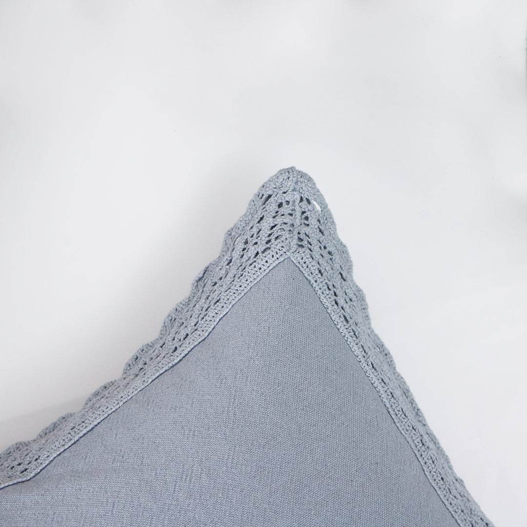 Capa de Almofada Tucuman Cor com Renda - LethesHome