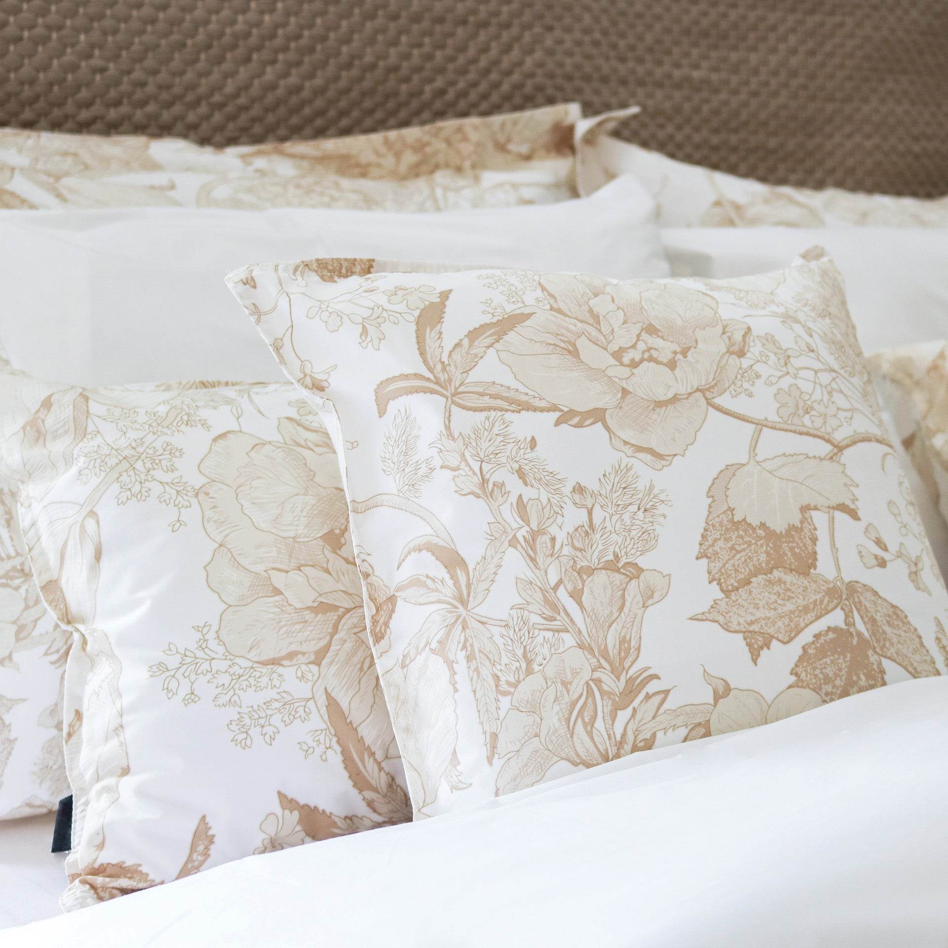 Capa de Almofada Botanique Camel - LethesHome