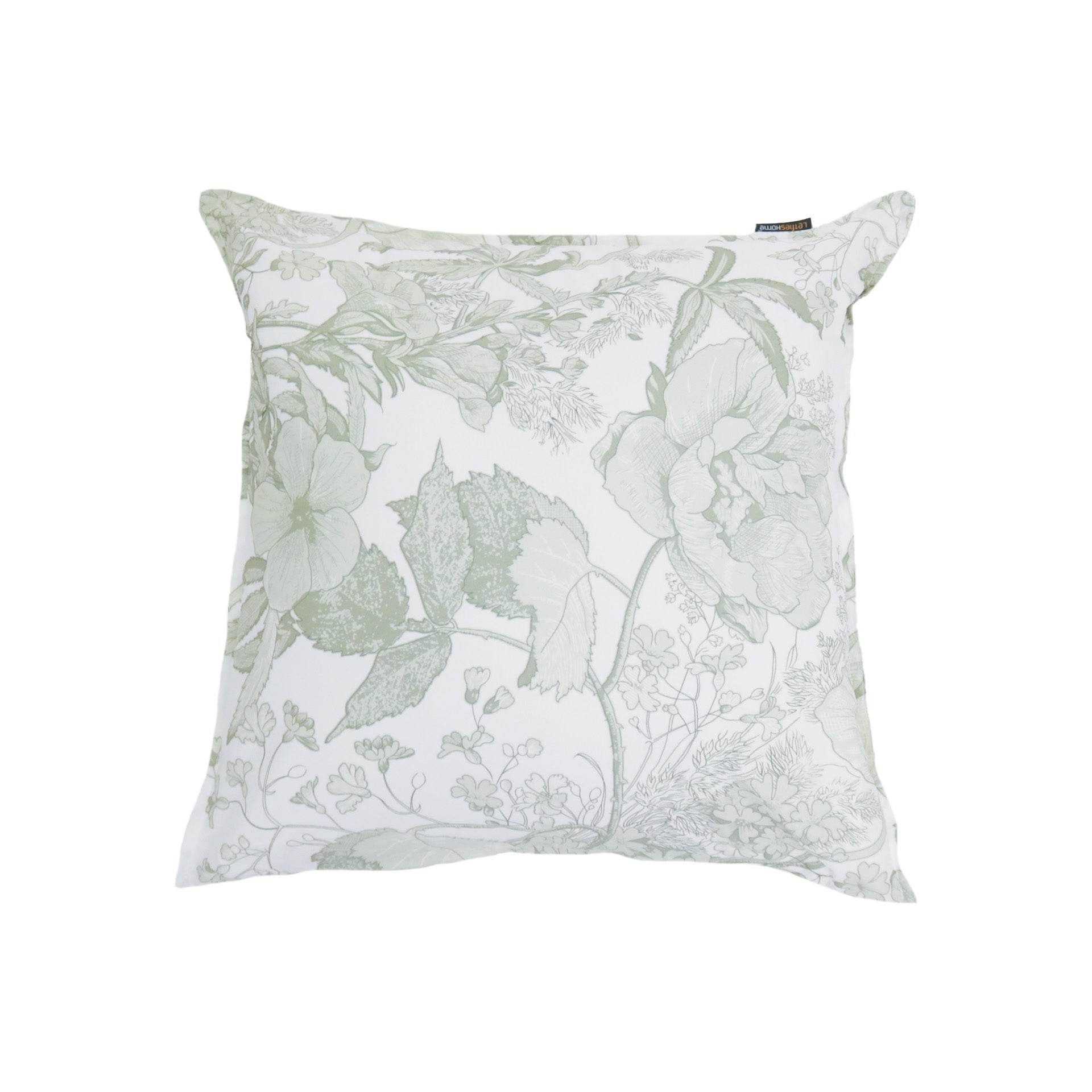 Capa de Almofada Botanique Menta - LethesHome