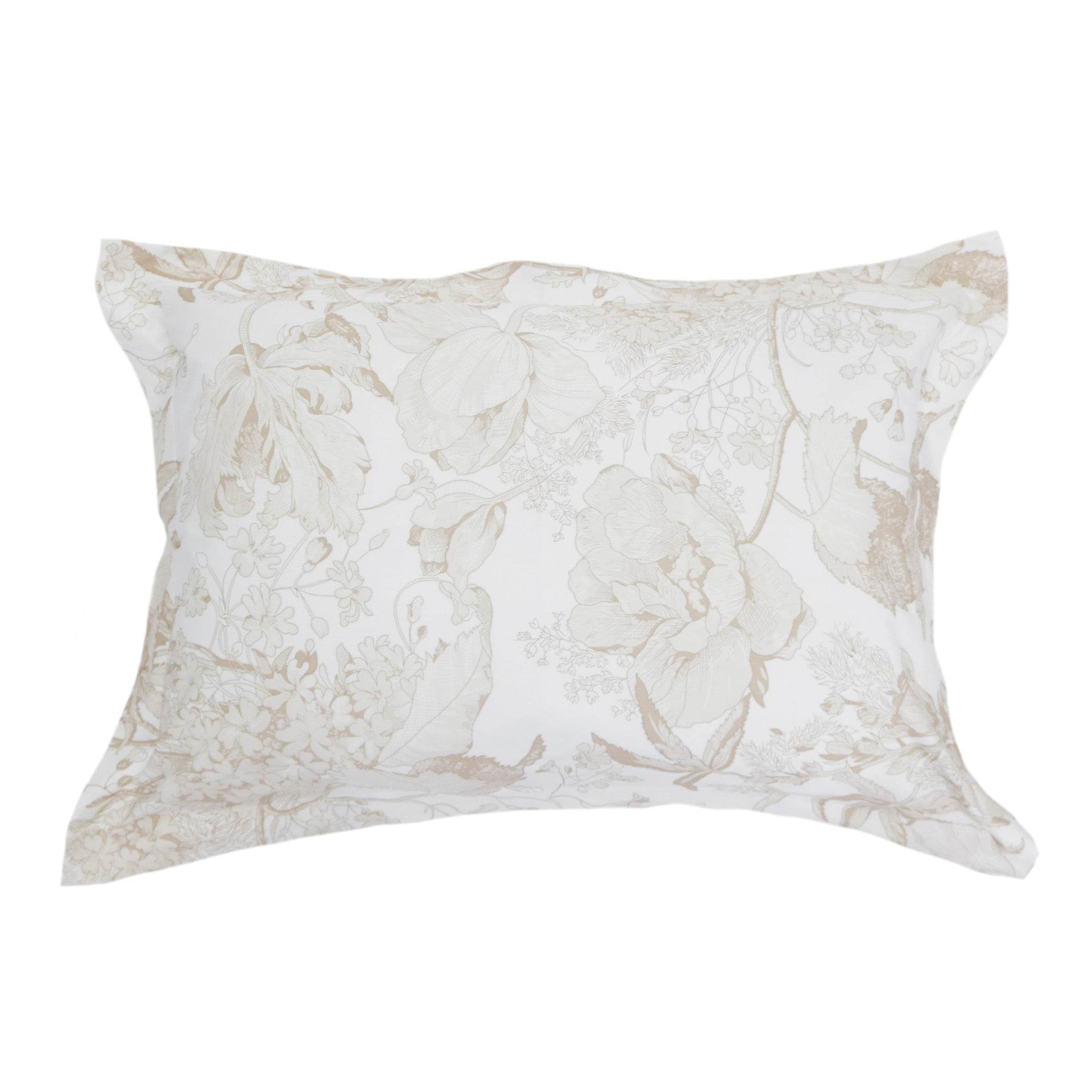 Capa de Almofada Botanique Camel - LethesHome