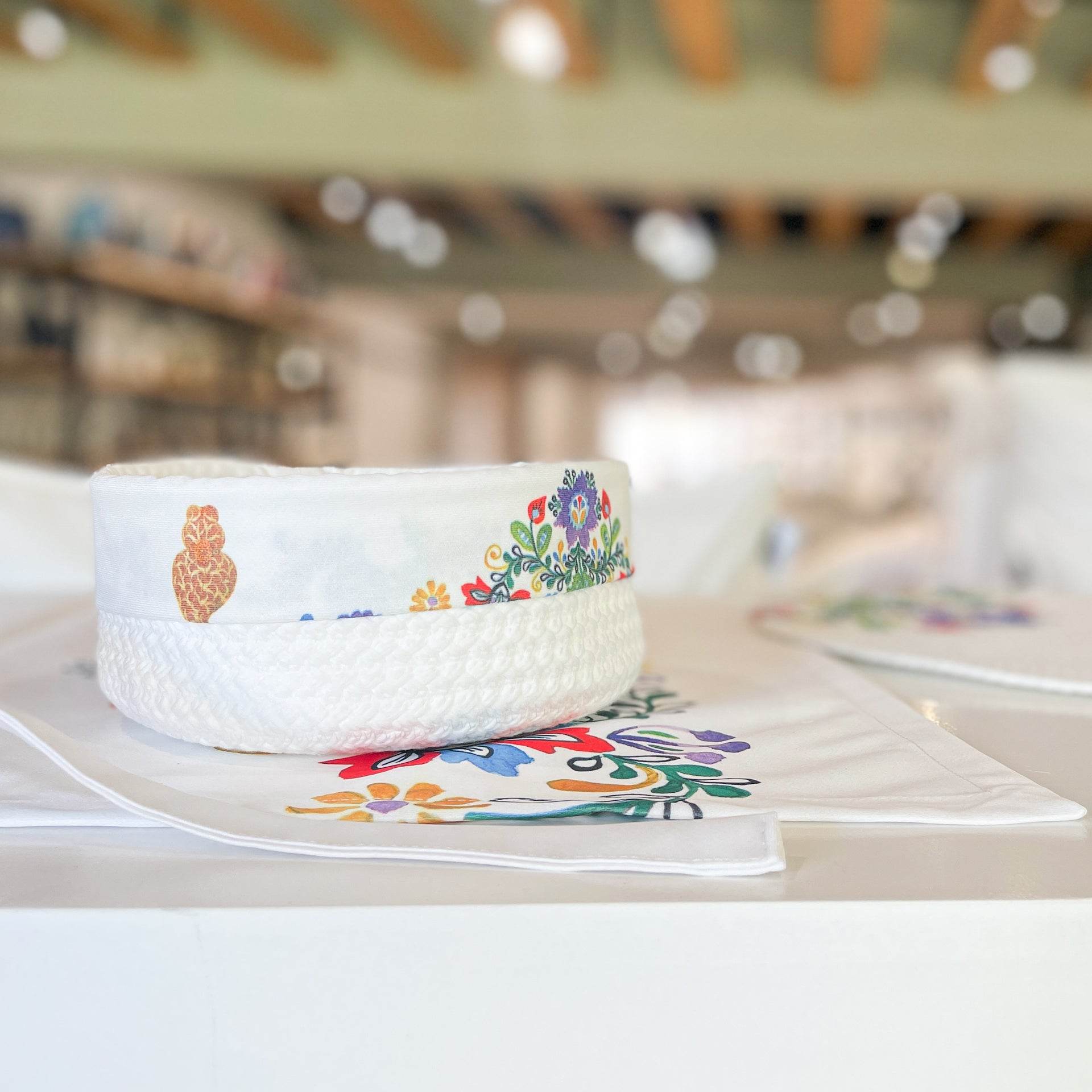 Cesto com Aplicação Vianesa VR - LethesHome