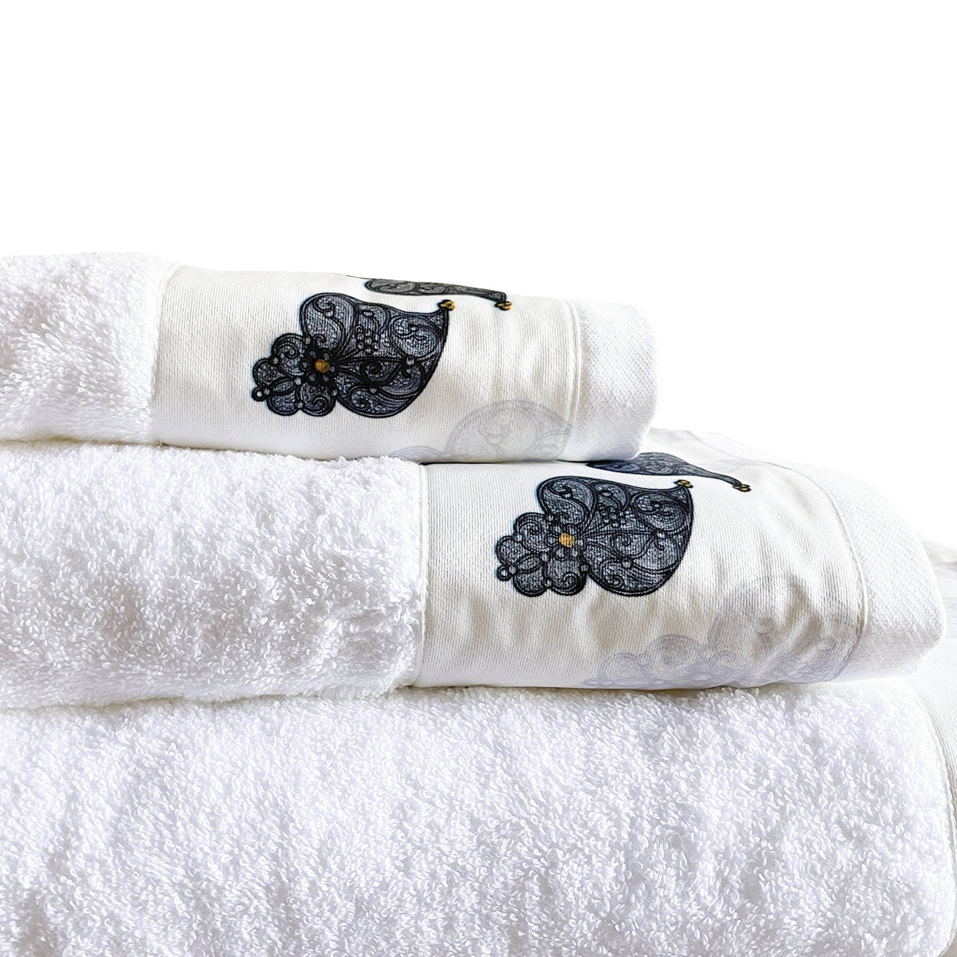 Conjunto de Toalhas de Banho Chieira VR - LethesHome