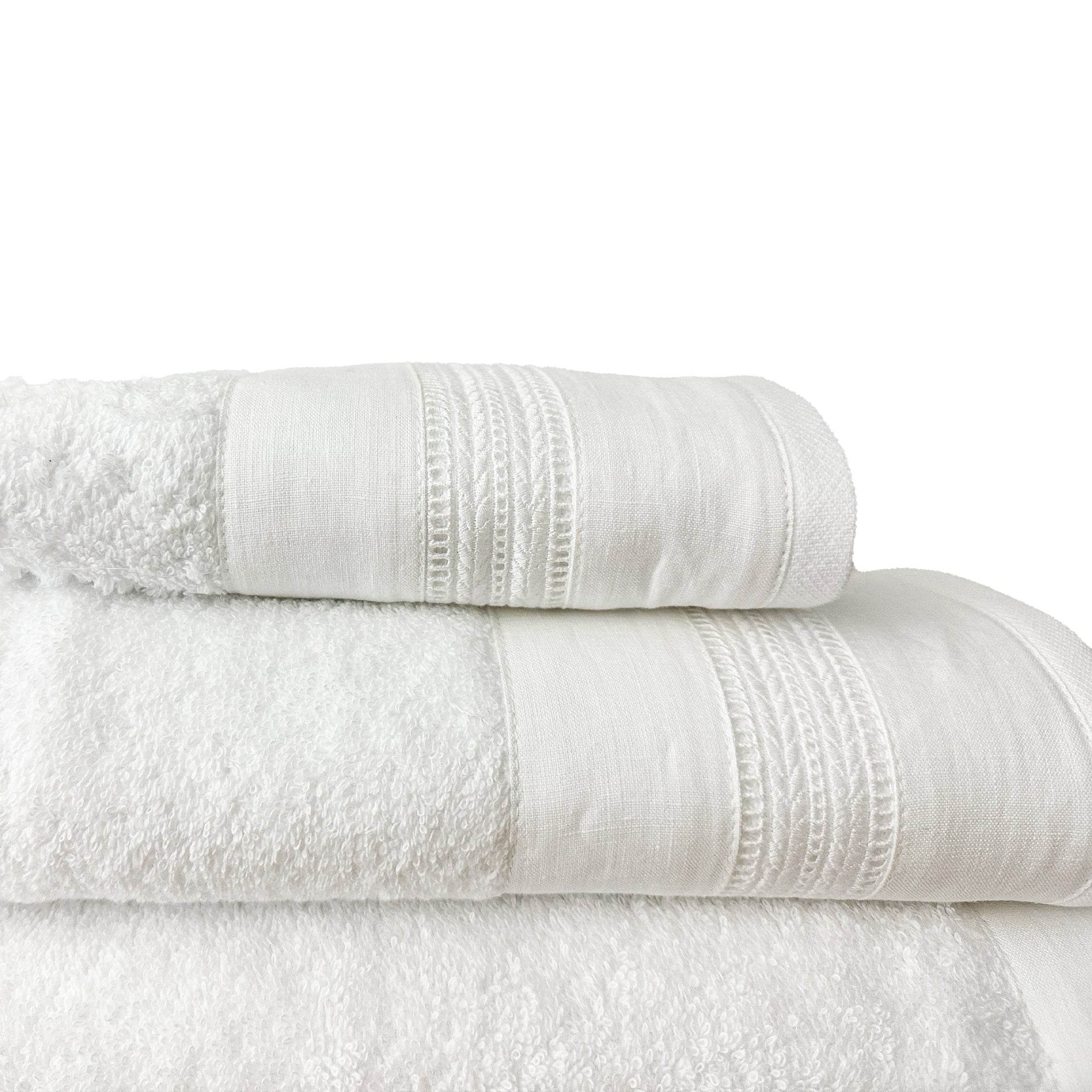 Conjunto de Toalhas de Banho Renda Nº6092 - LethesHome