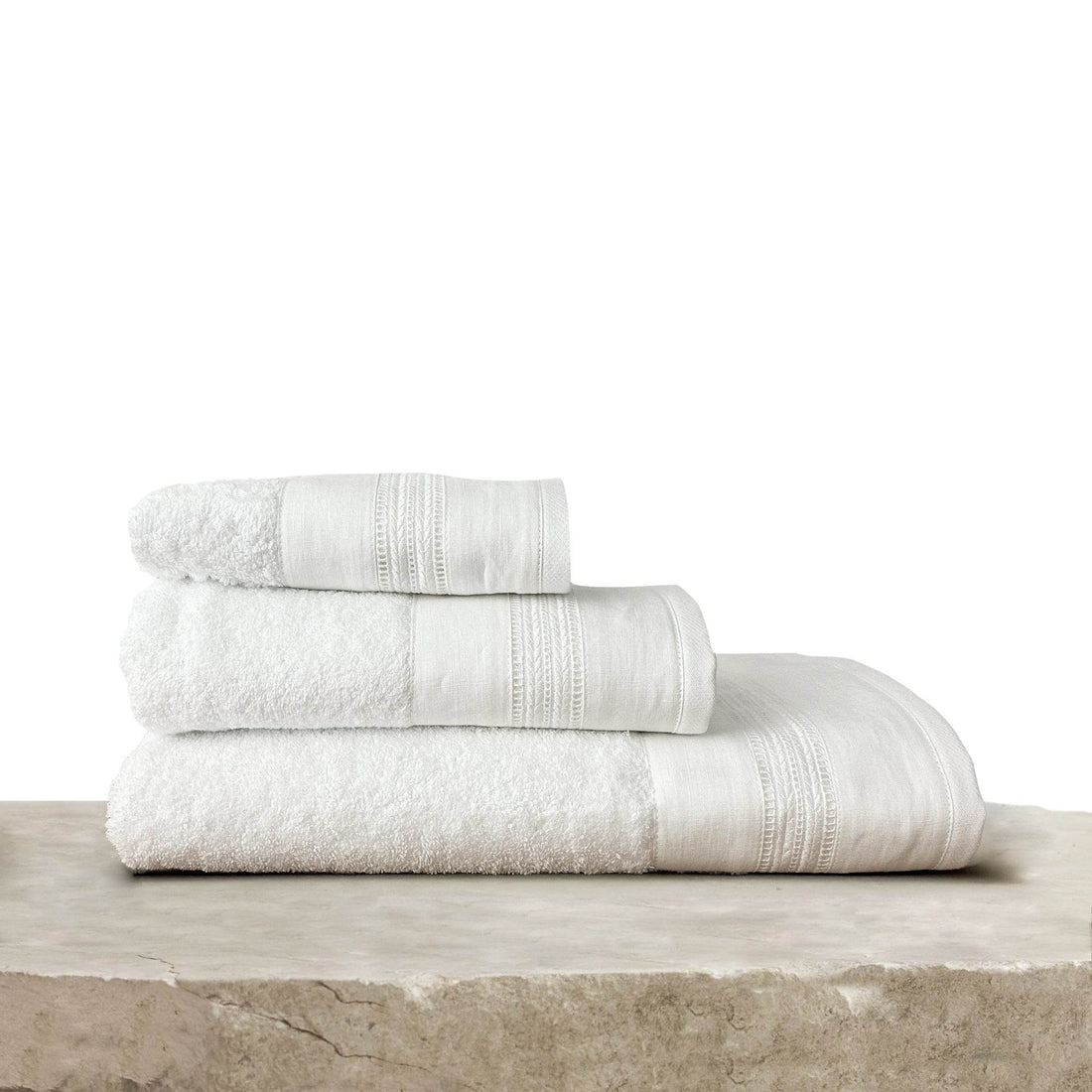 Conjunto de Toalhas de Banho Renda Nº6092 - LethesHome