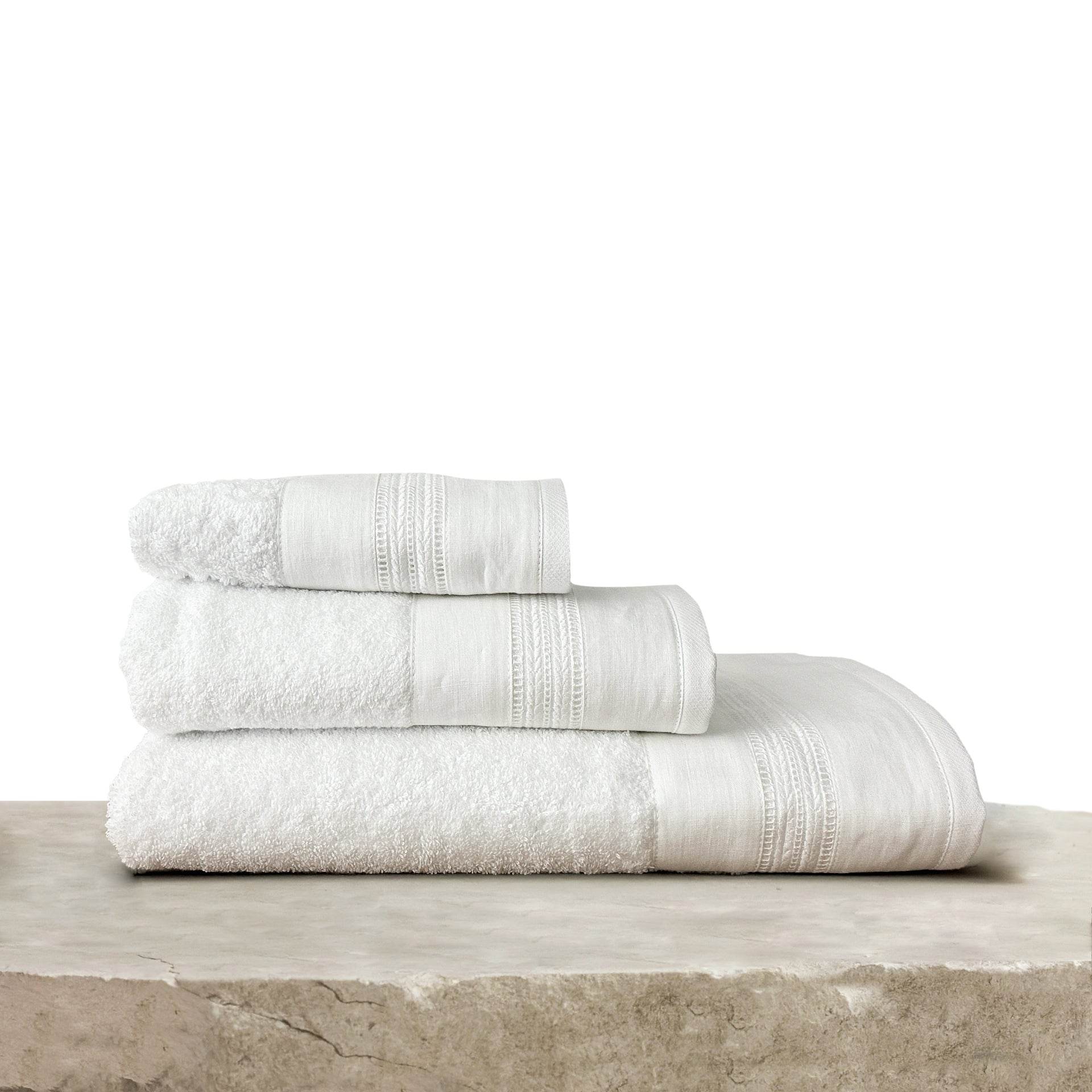 Conjunto de Toalhas de Banho Renda Nº6092 - LethesHome