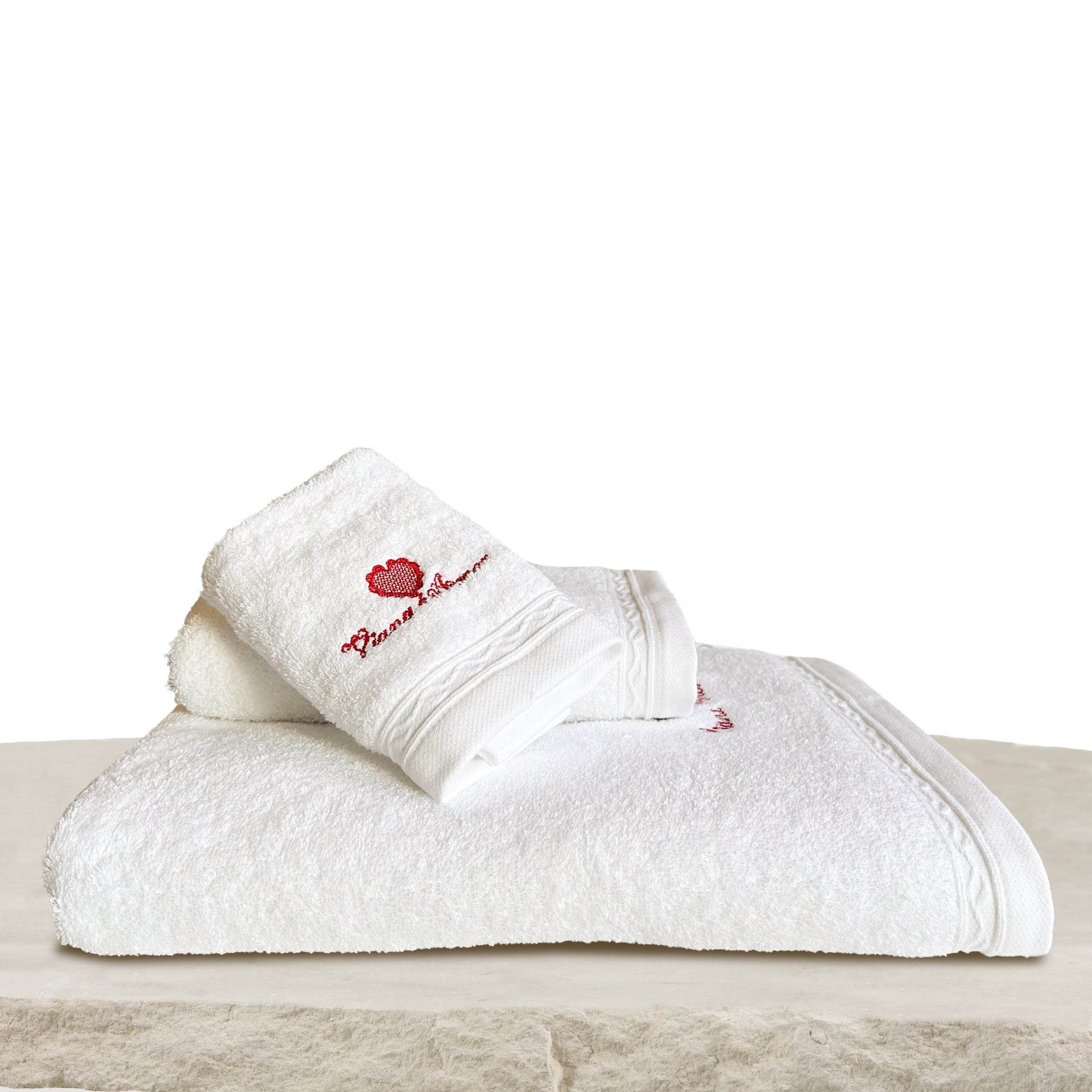 Conjunto de Toalhas de Banho Viana é Amor - LethesHome