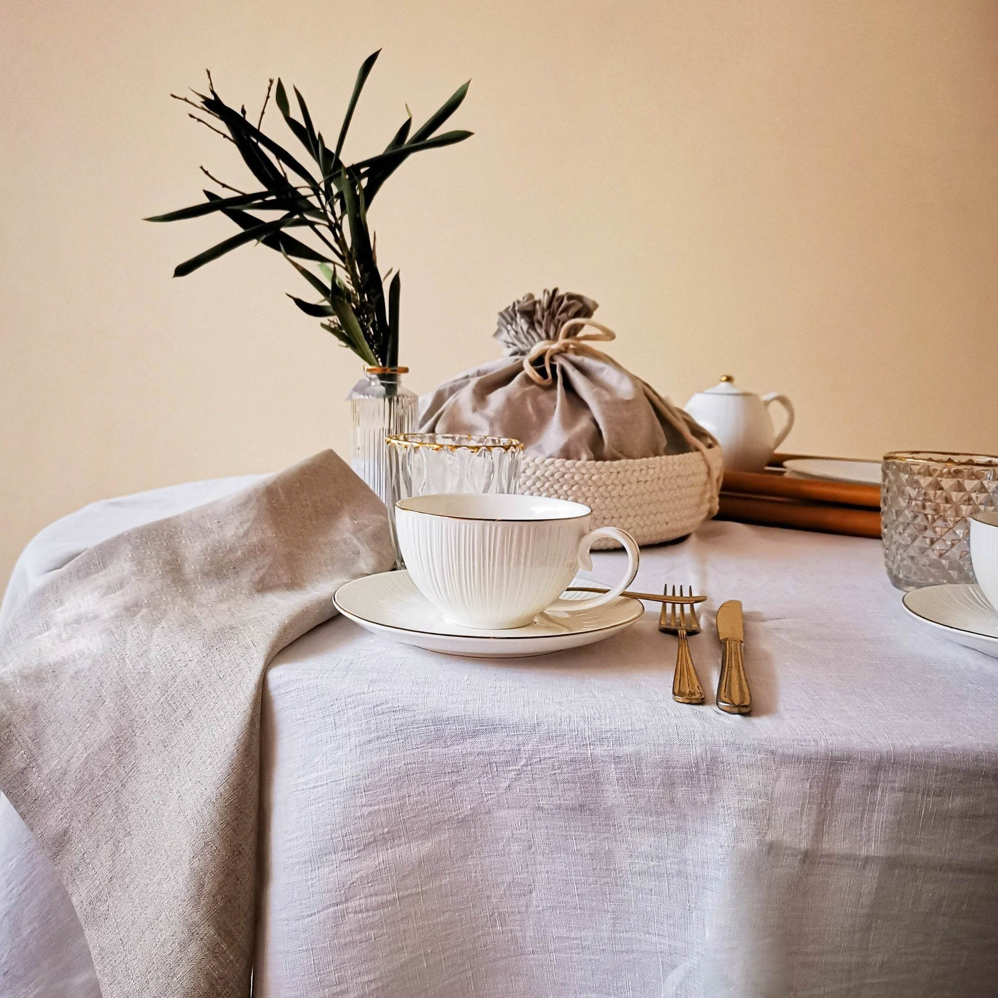 Toalha de Mesa Linen - LethesHome