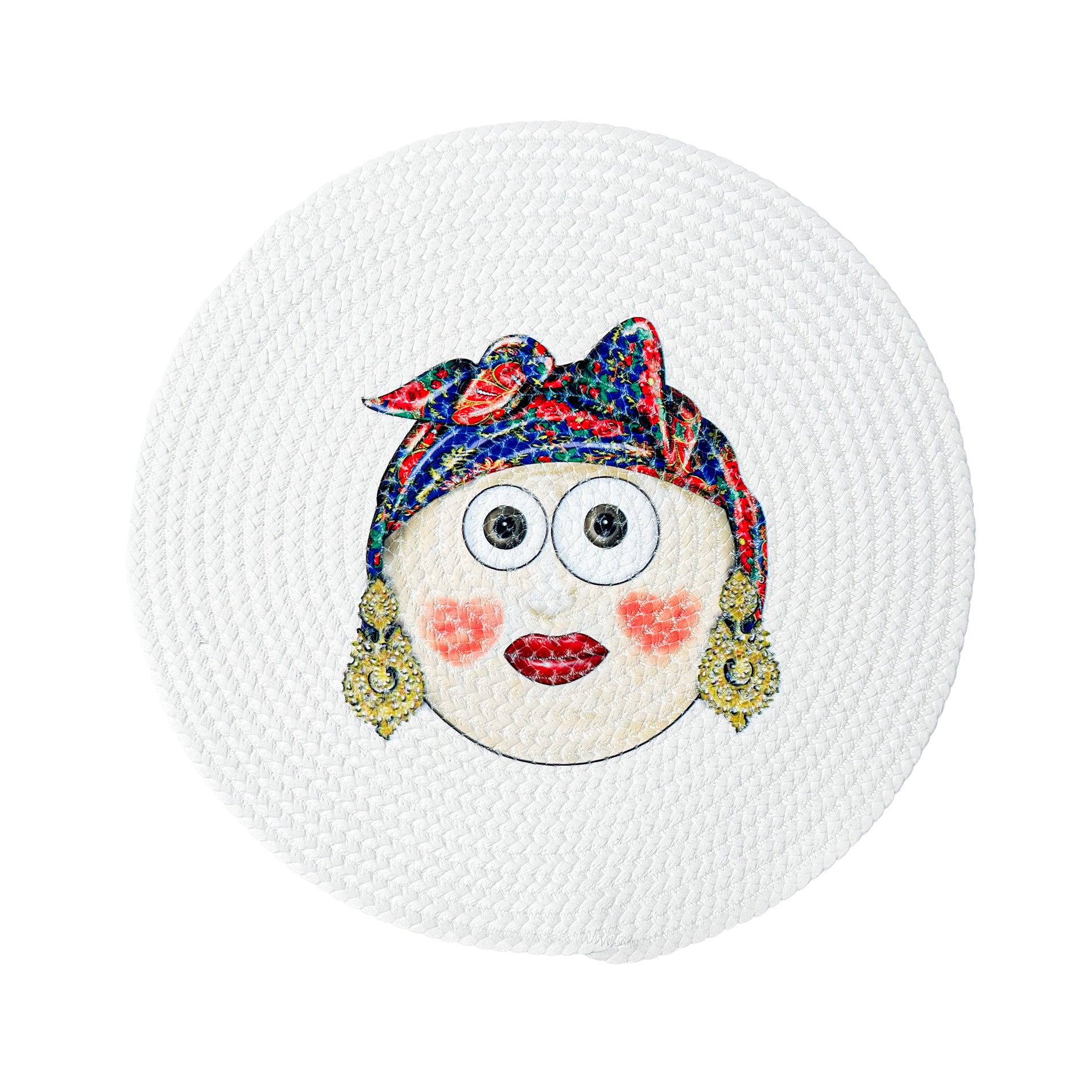 Individual Trança Rostos da Romaria