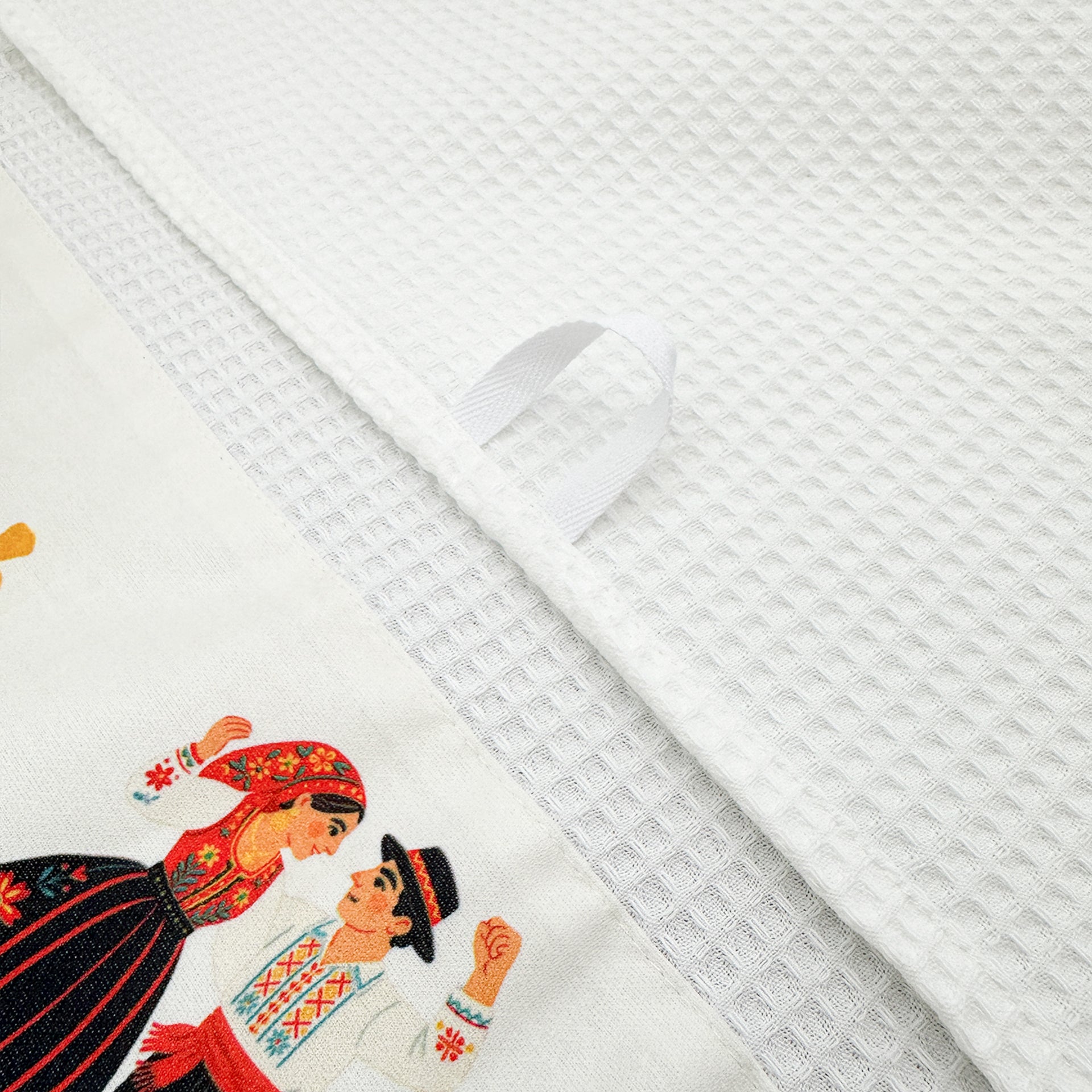 Pano de Cozinha Folclore