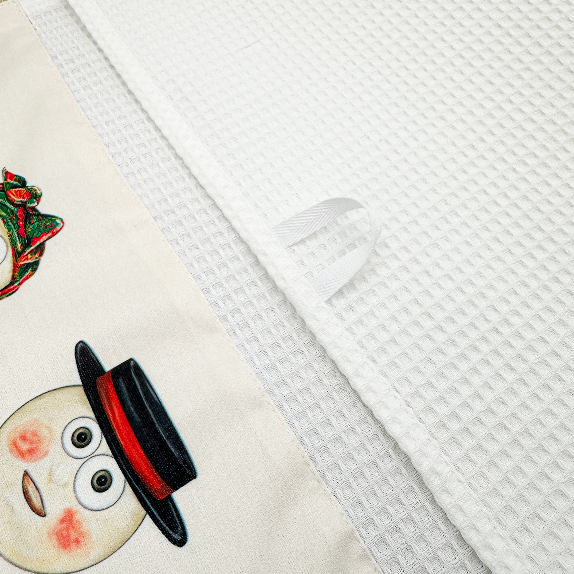 Pano de Cozinha Rostos da Romaria