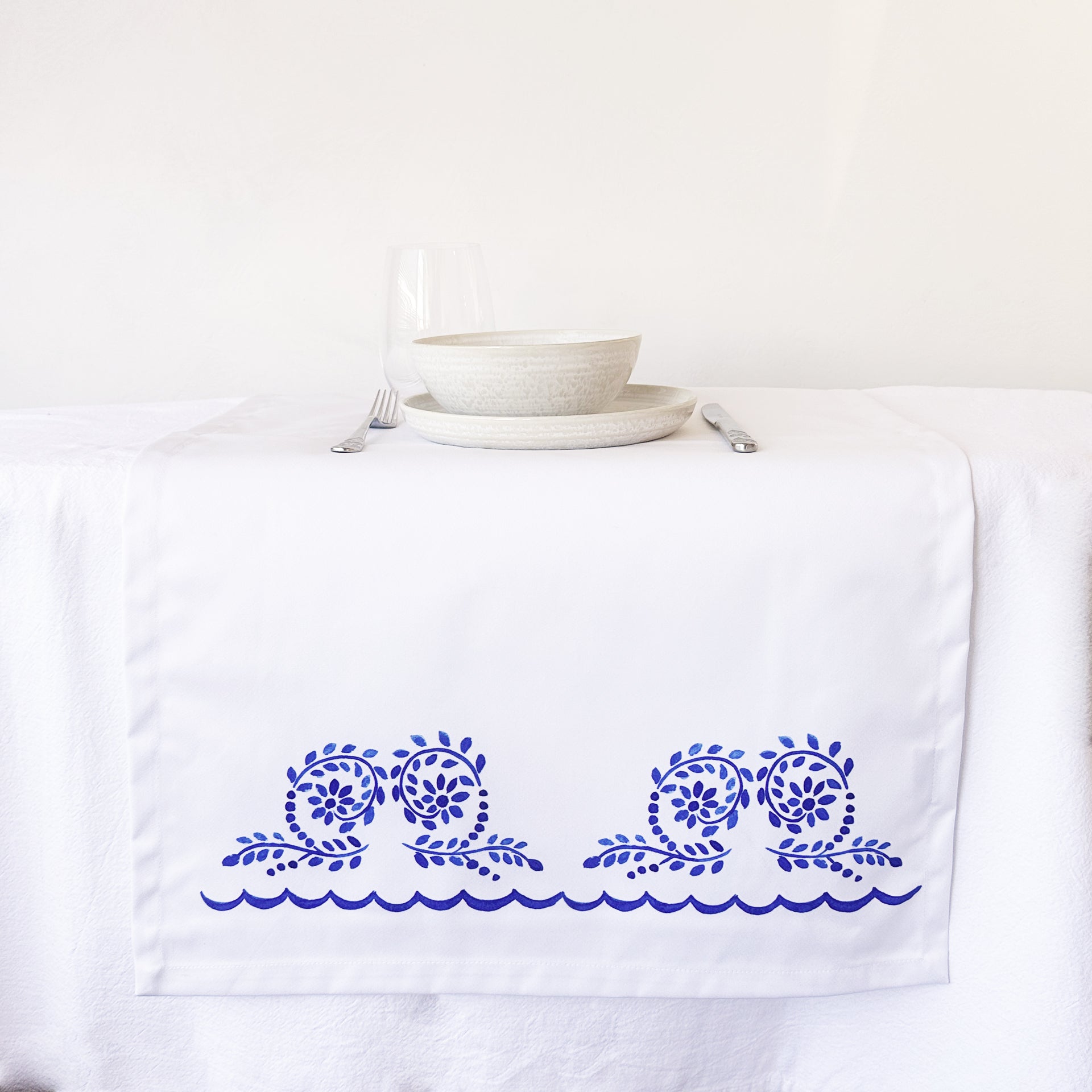 Caminho de Mesa Azul Minhoto