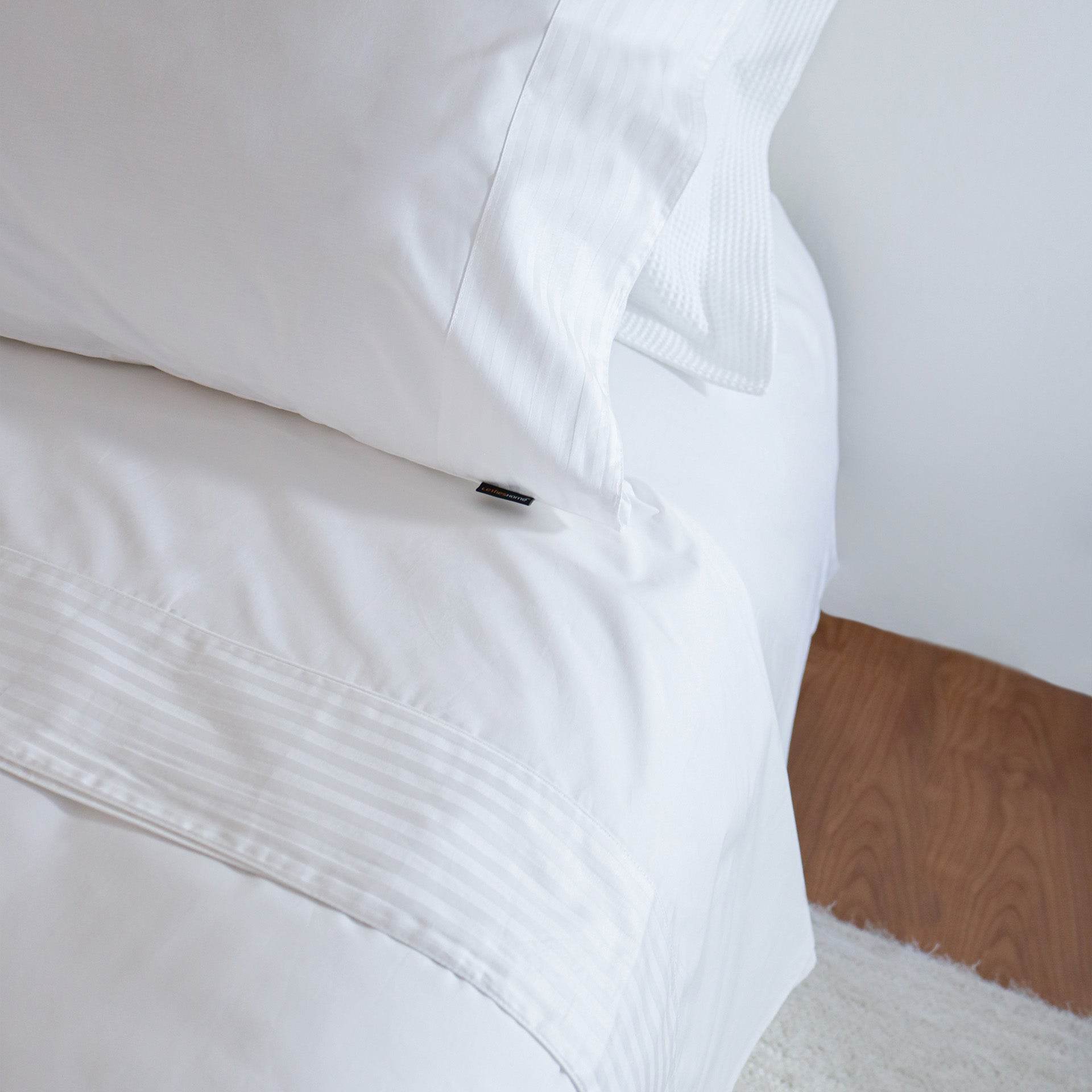 Jogo de Cama Cetim Riscas 2 - LethesHome