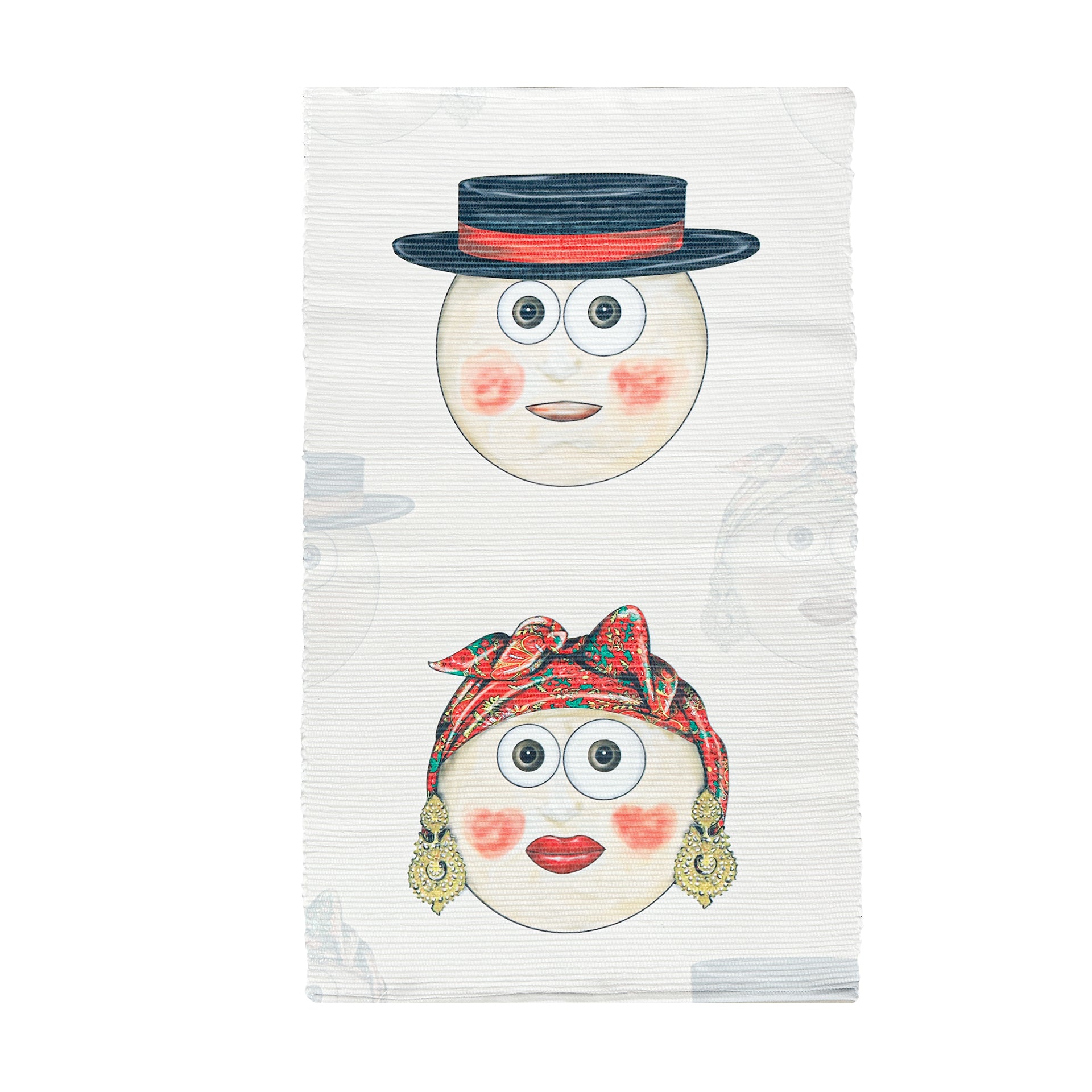 Tapete Rostos da Romaria