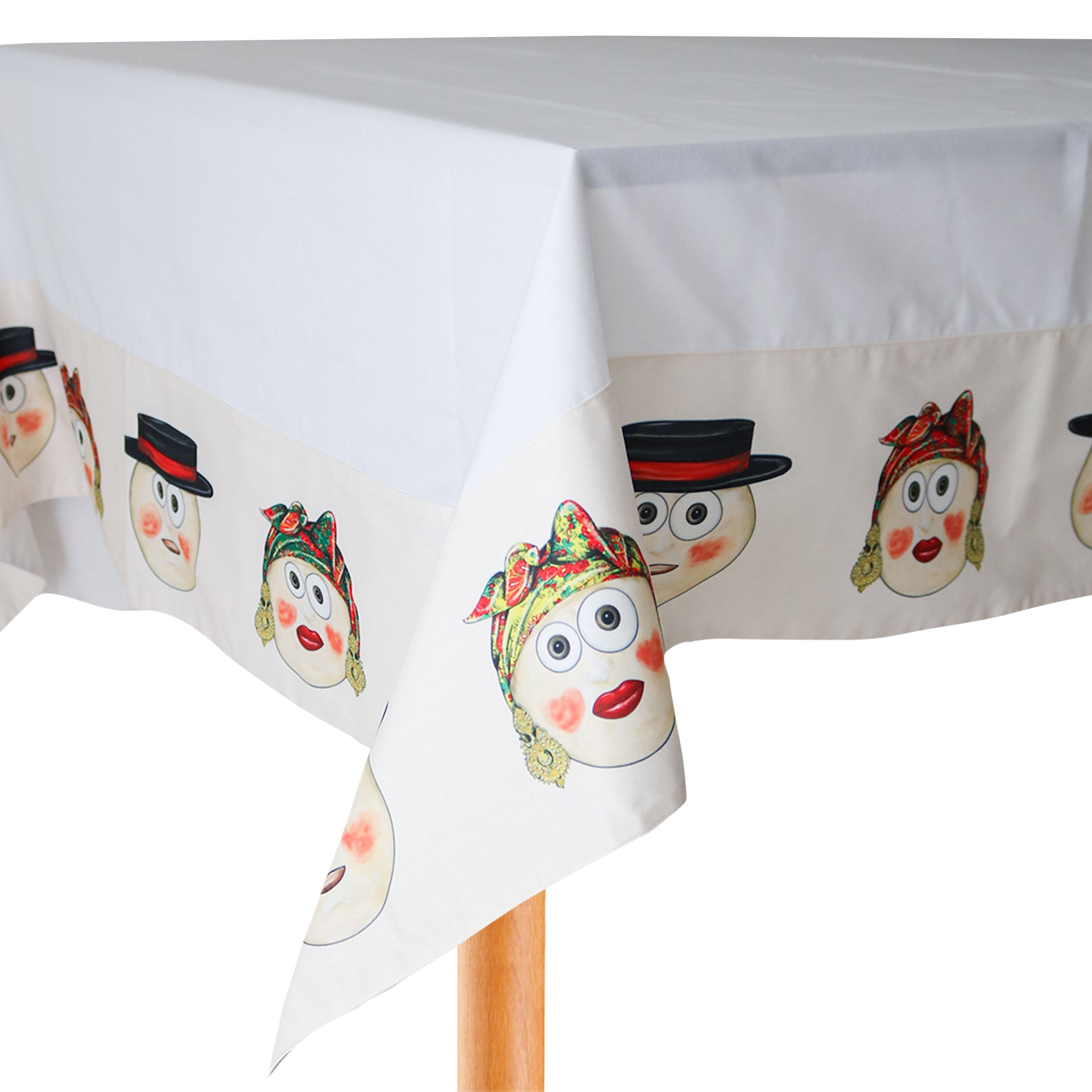 Toalha de Mesa Rostos da Romaria