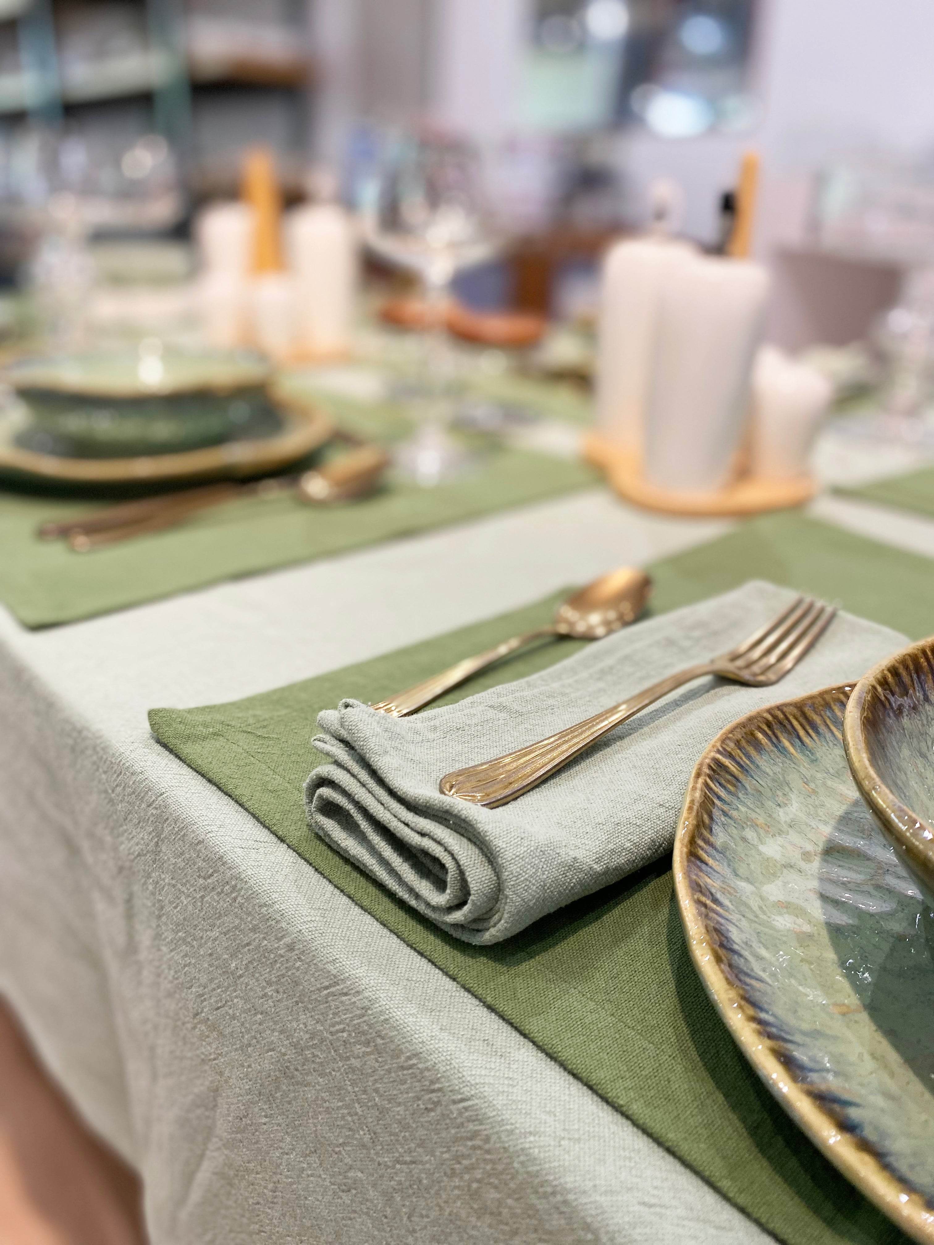 Toalha de Mesa Linho Pure Soft - LethesHome