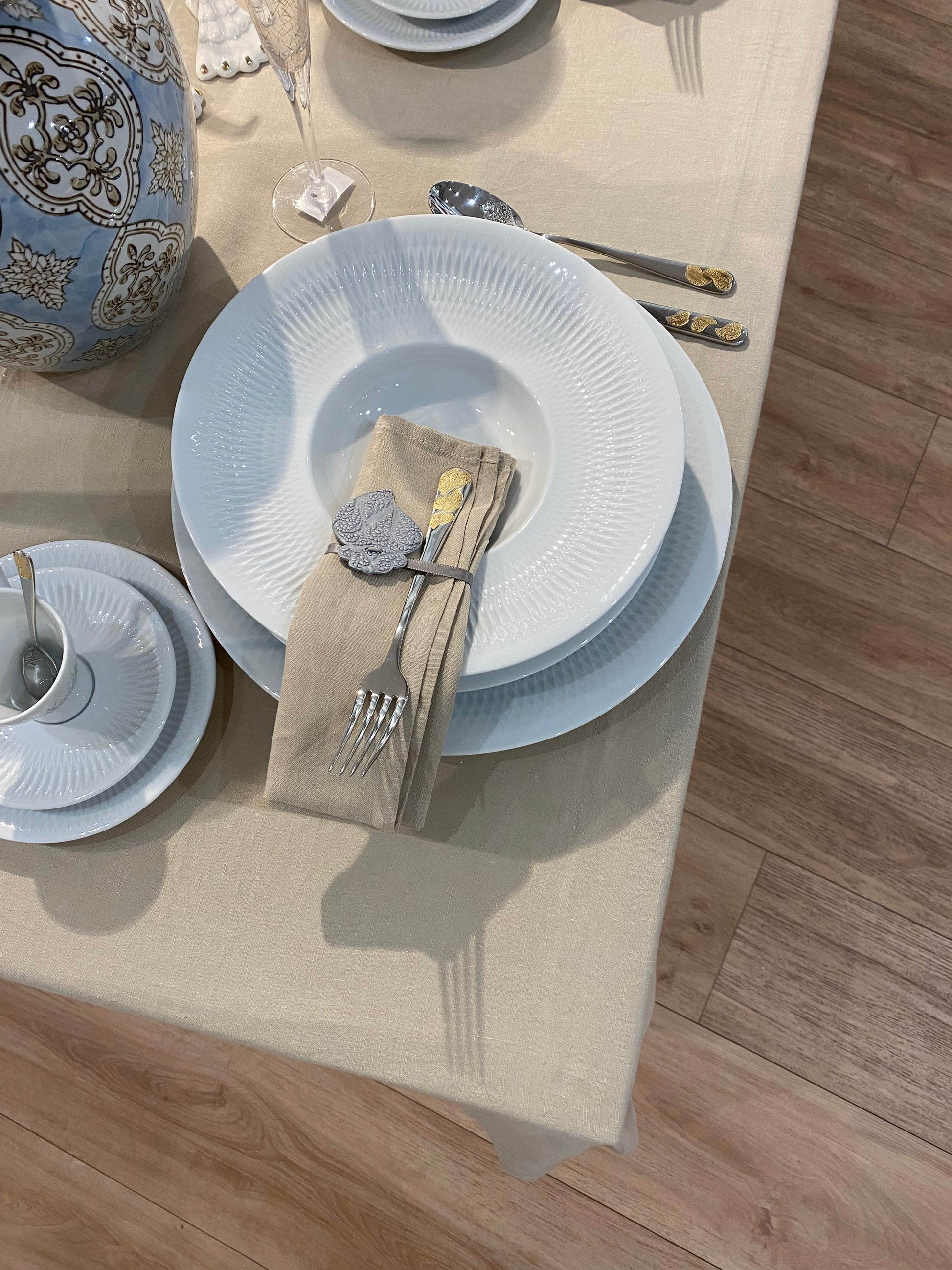 Toalha de Mesa Linen - LethesHome