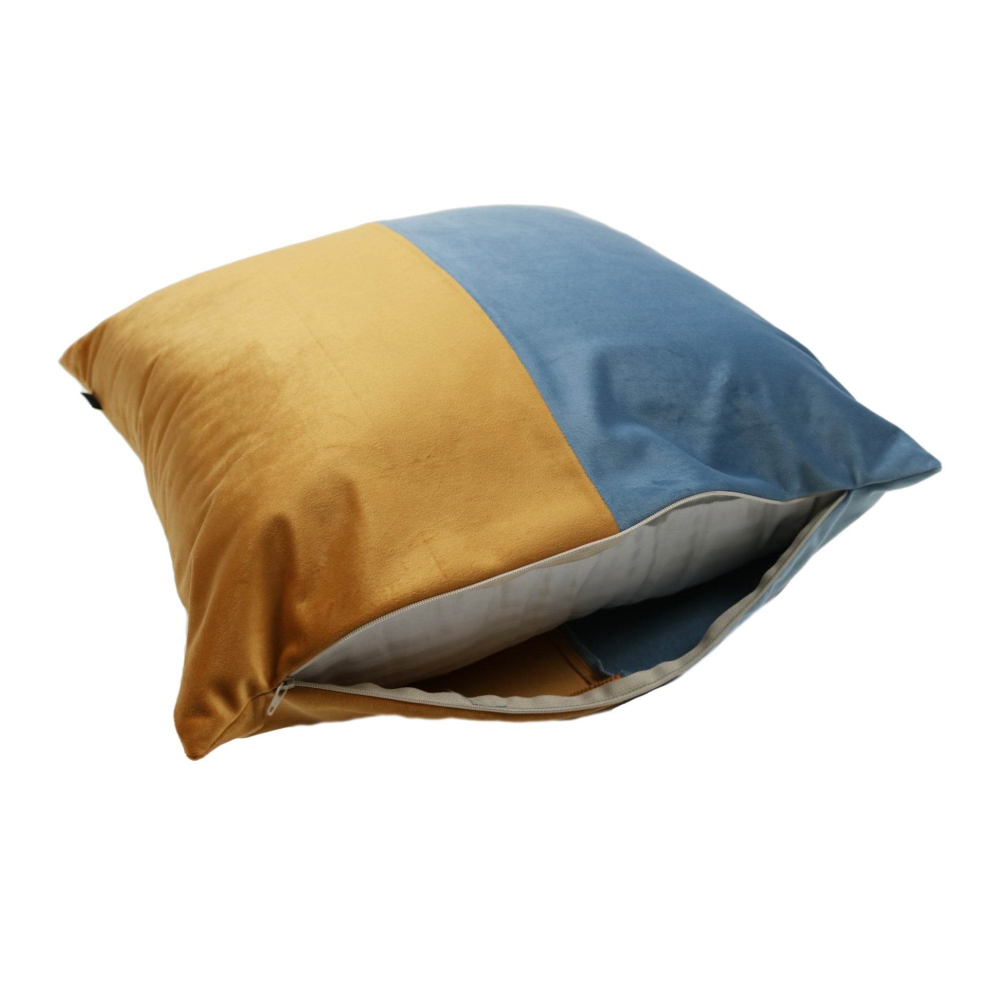 Capa de Almofada Veludo Soft Bicolor - LethesHome