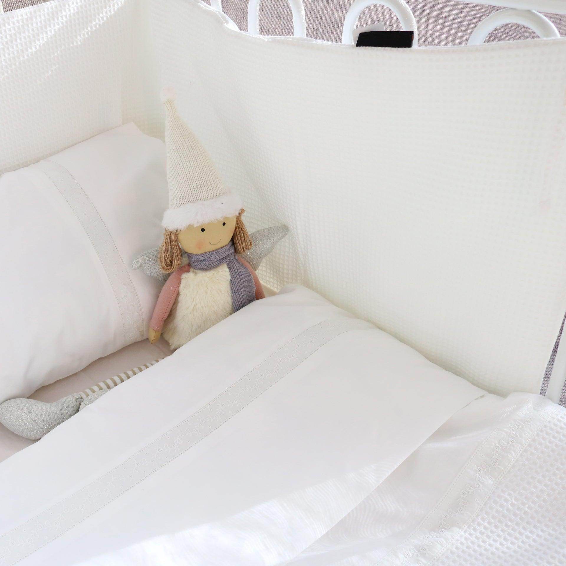 Colcha Acolchoada Percal Renda 226 - LethesHome