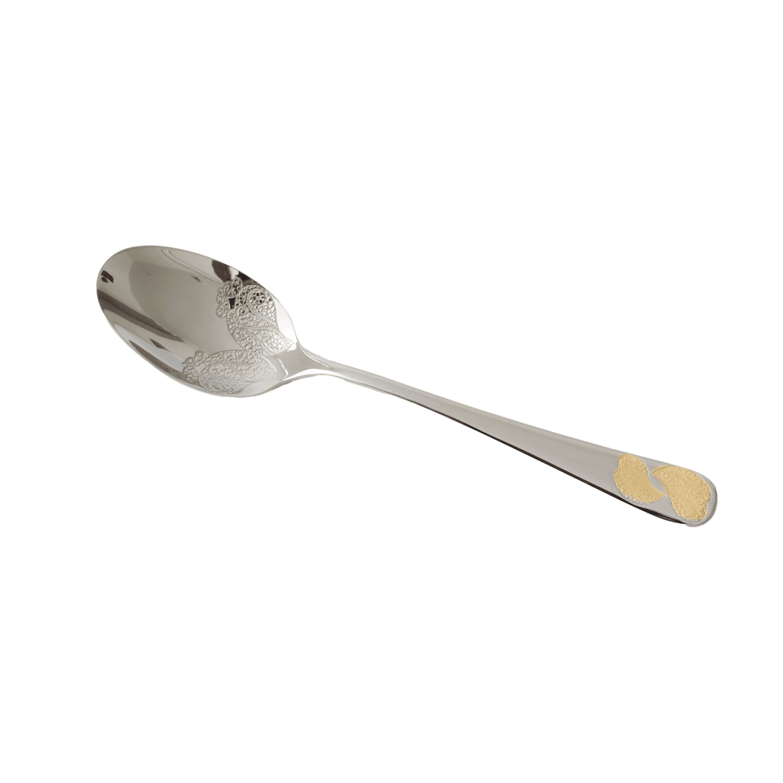 Colher de Sopa Vianna Coração Ouro - LethesHome