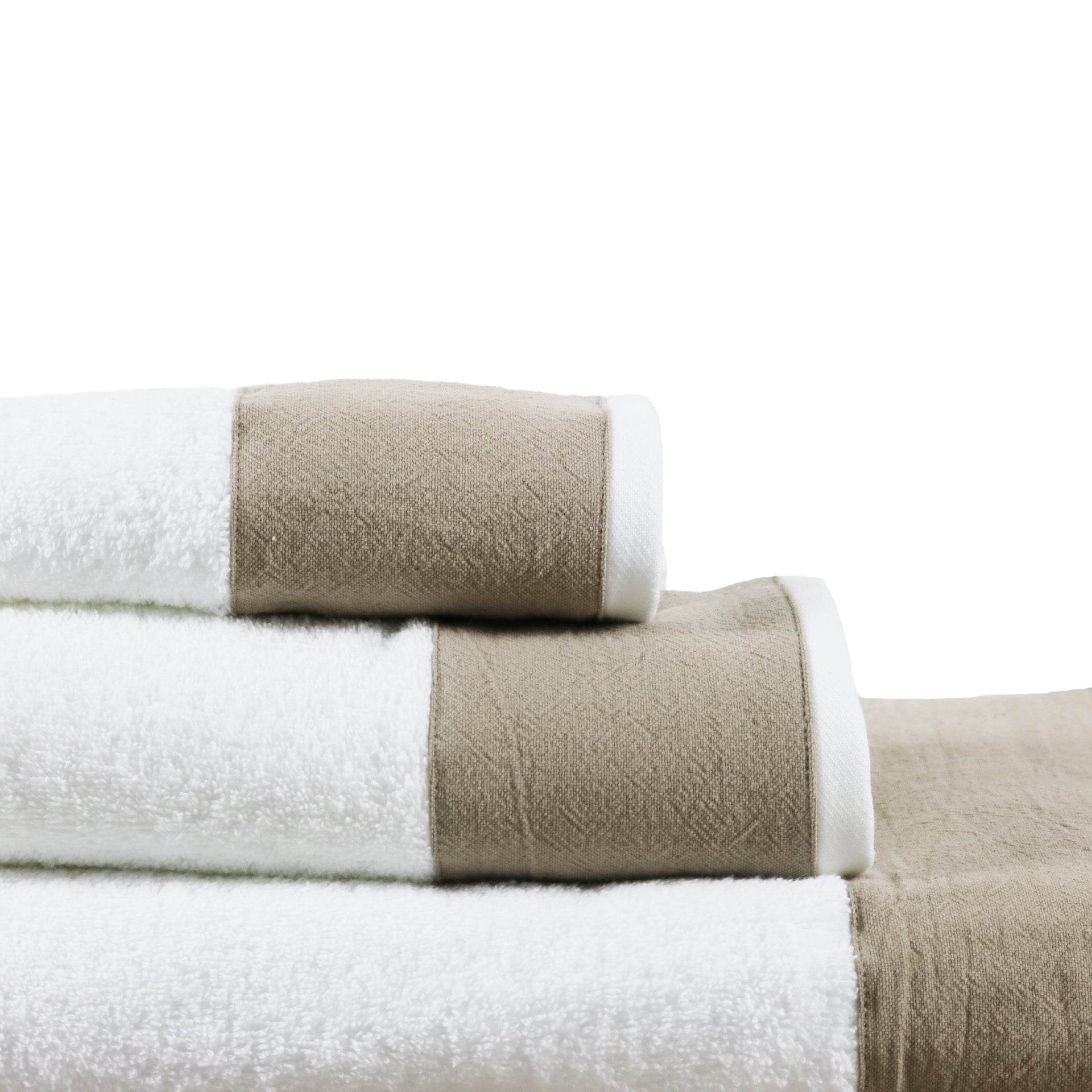 Conjunto de Toalhas de Banho Linho Pure Soft - LethesHome