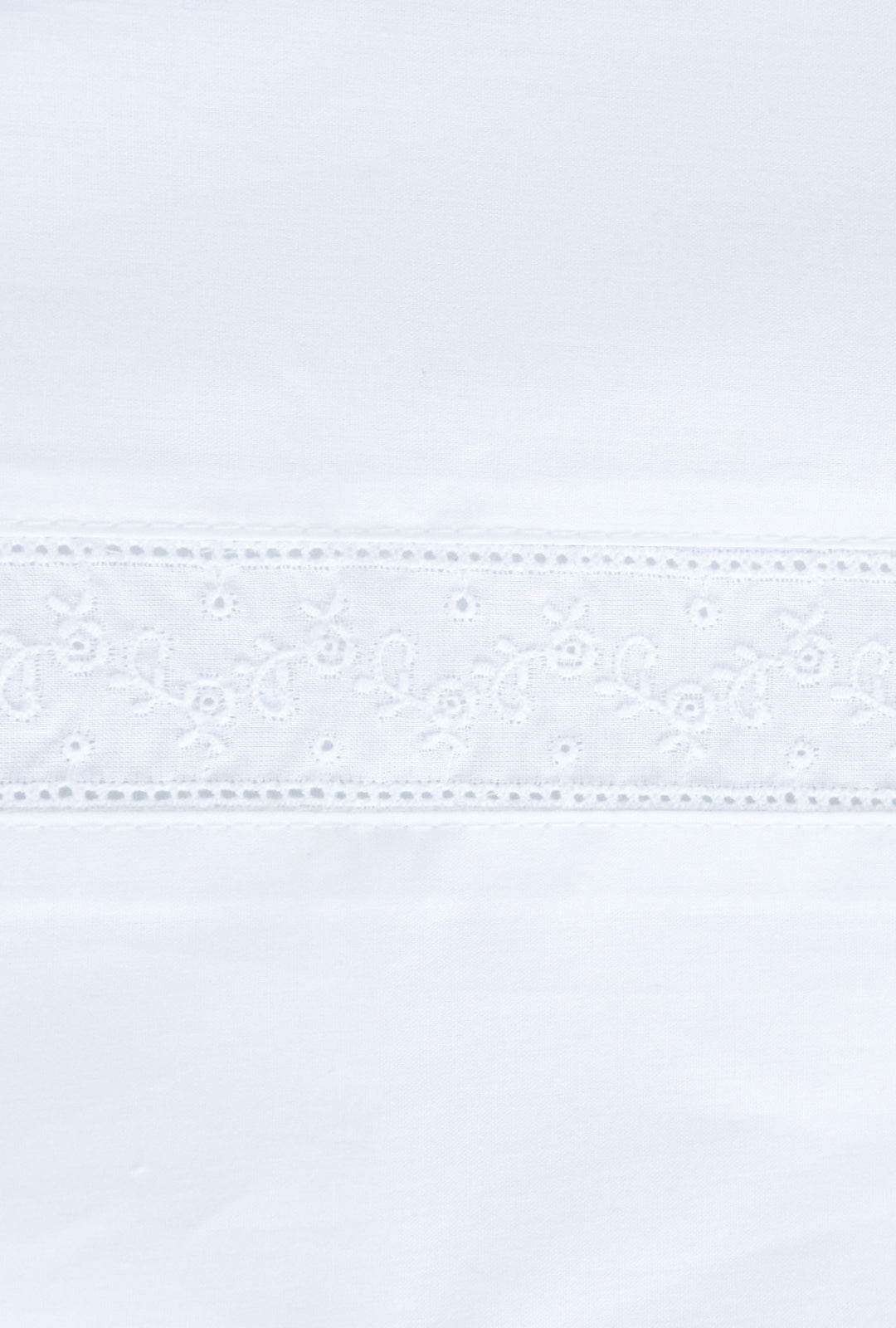 Colcha Acolchoada Percal Renda 226 - LethesHome