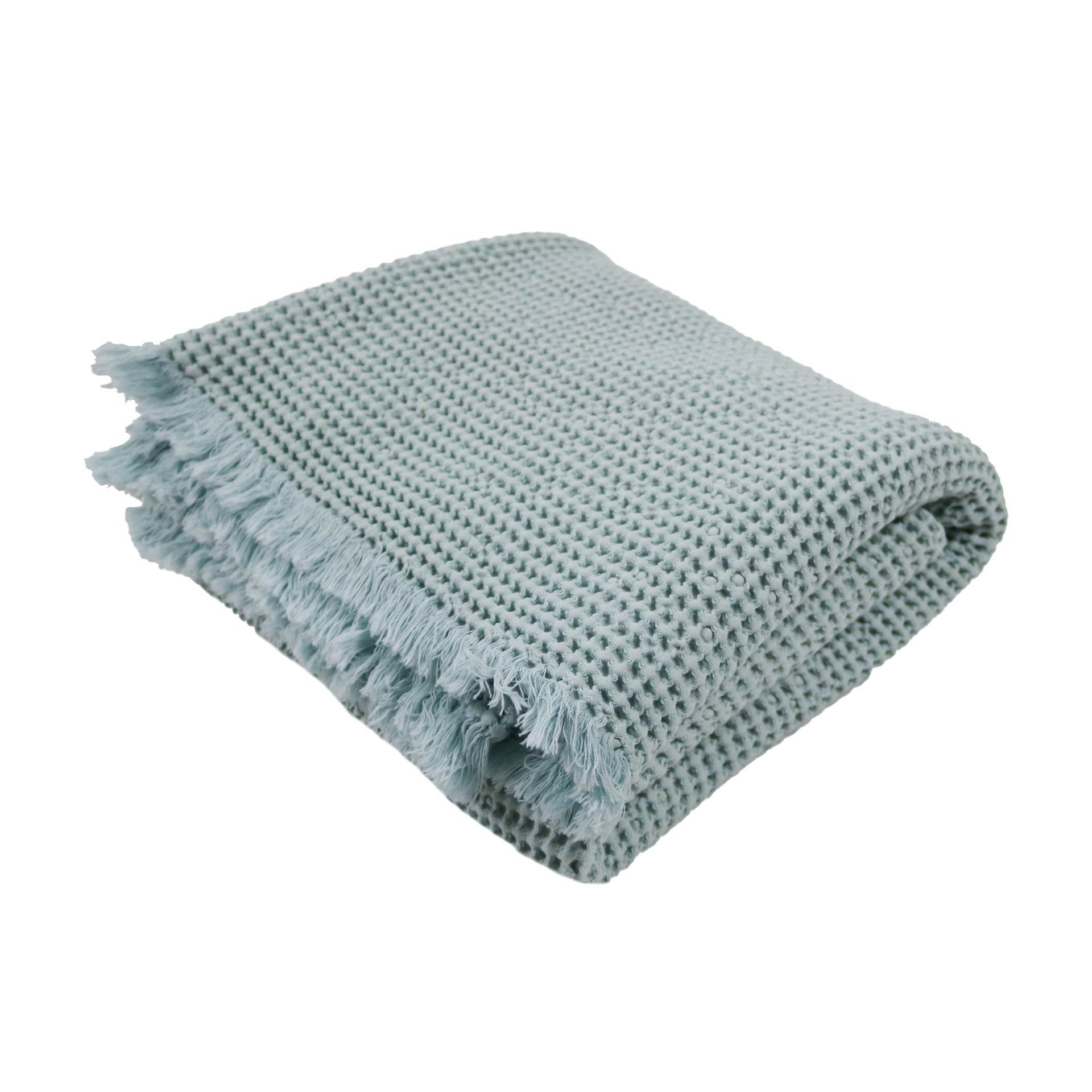 Manta com Franjas Favo Soft - LethesHome