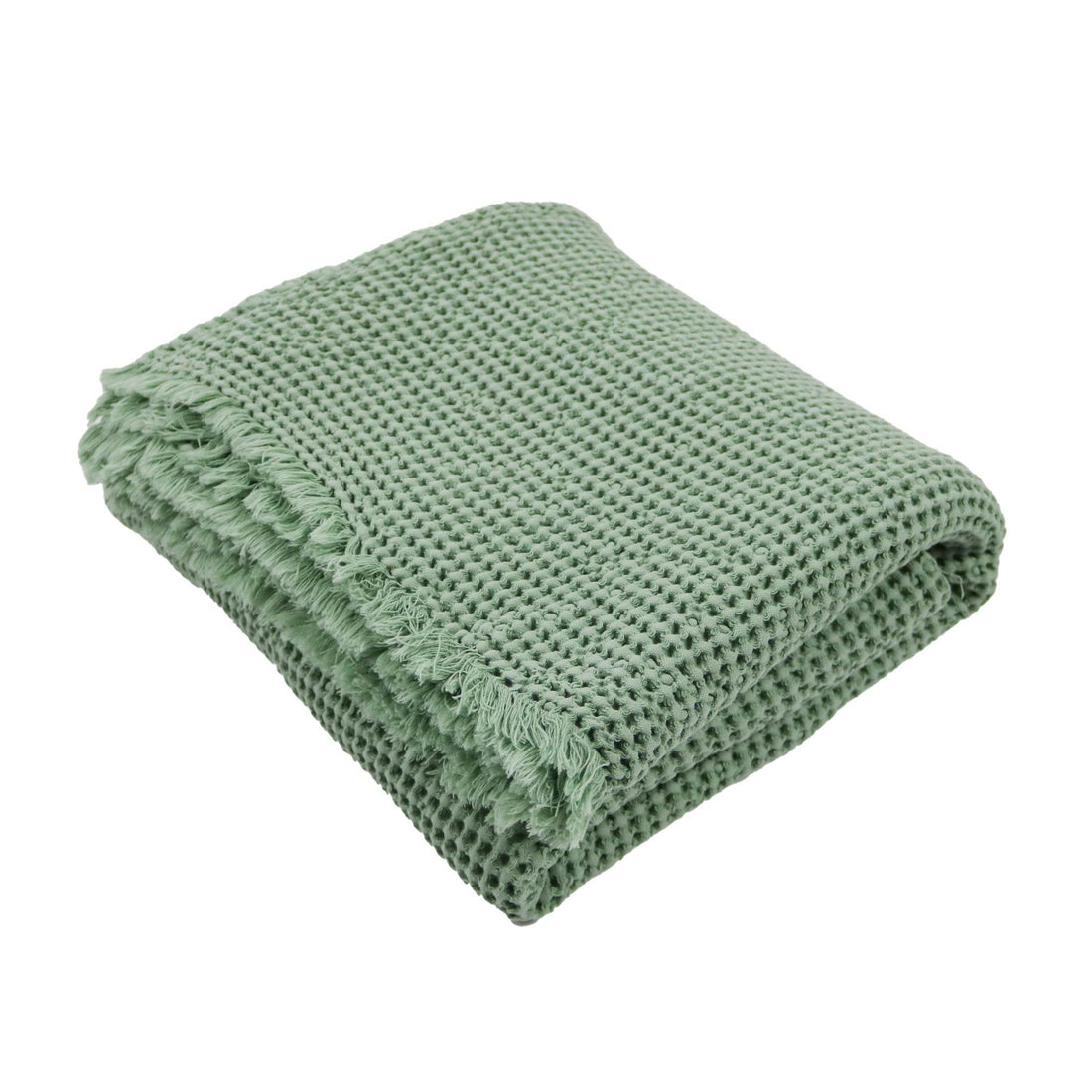 Manta com Franjas Favo Soft - LethesHome