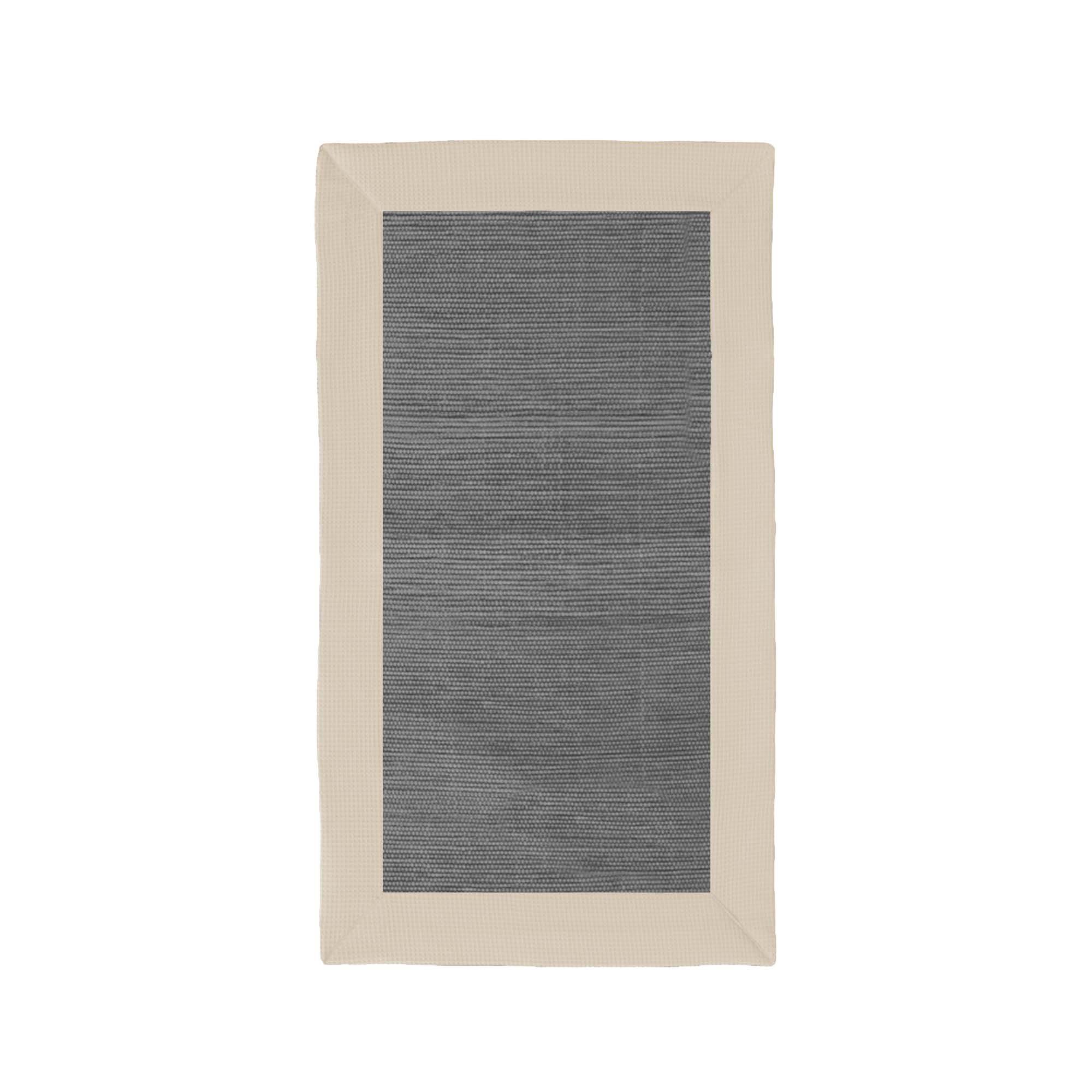 Tapete Cinza com Aplicação Favo - LethesHome