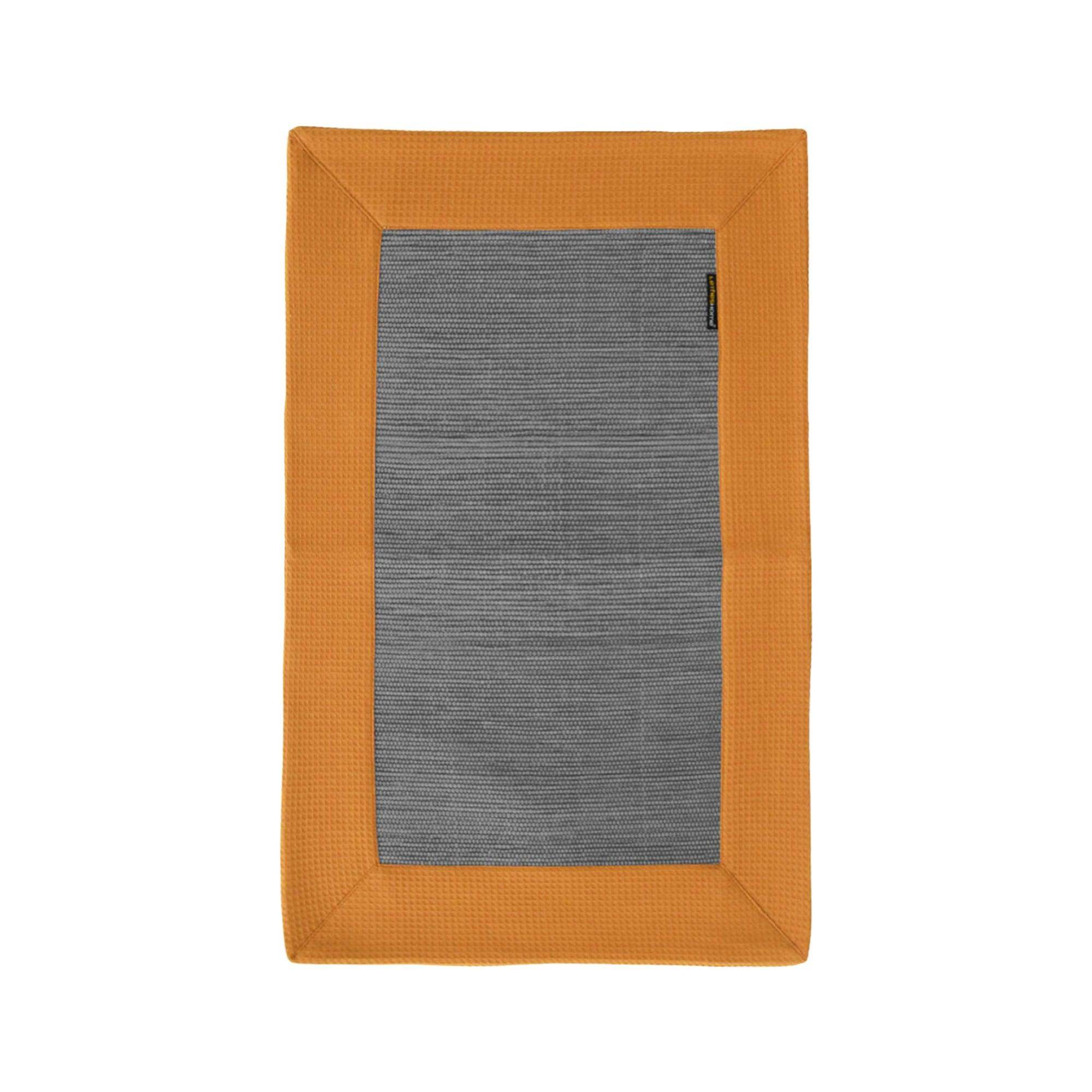 Tapete Cinza com Aplicação Favo - LethesHome