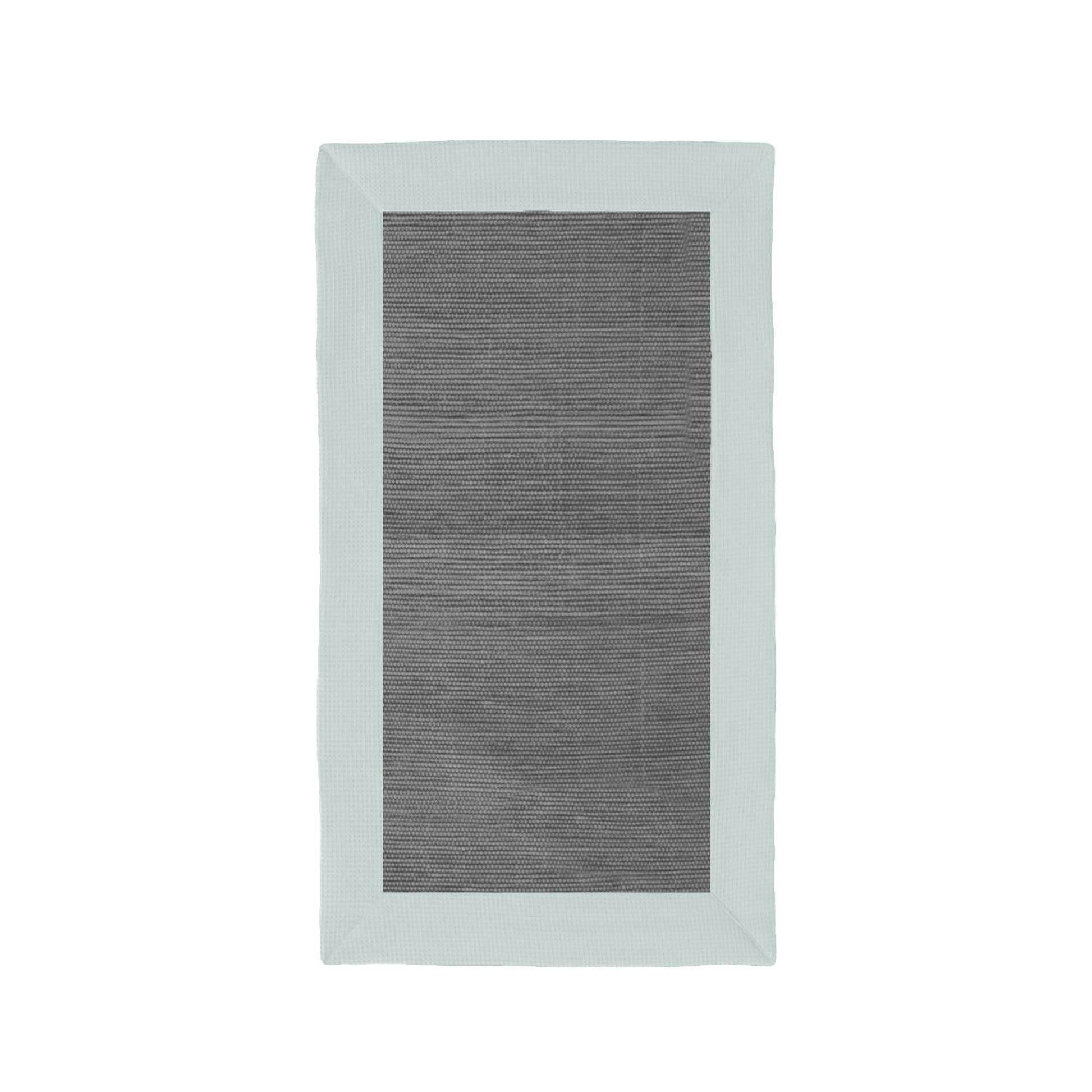 Tapete Cinza com Aplicação Favo - LethesHome