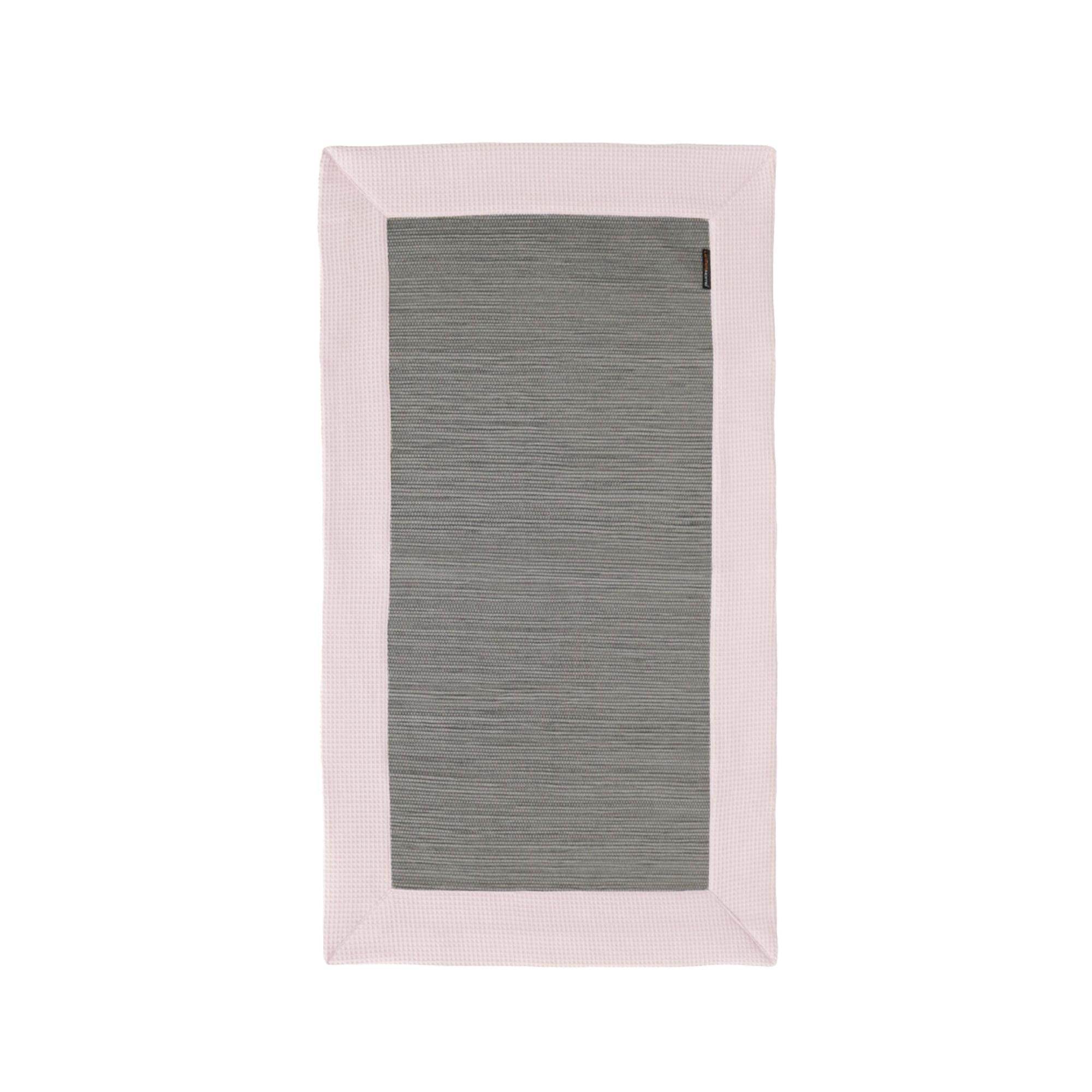 Tapete Cinza com Aplicação Favo - LethesHome