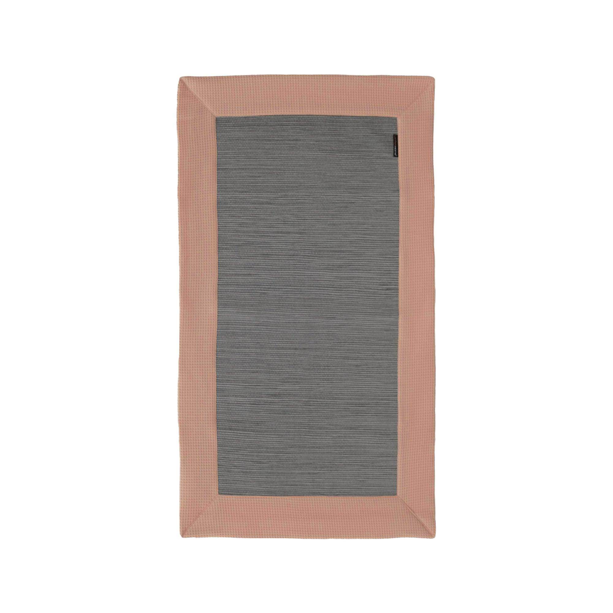 Tapete Cinza com Aplicação Favo - LethesHome