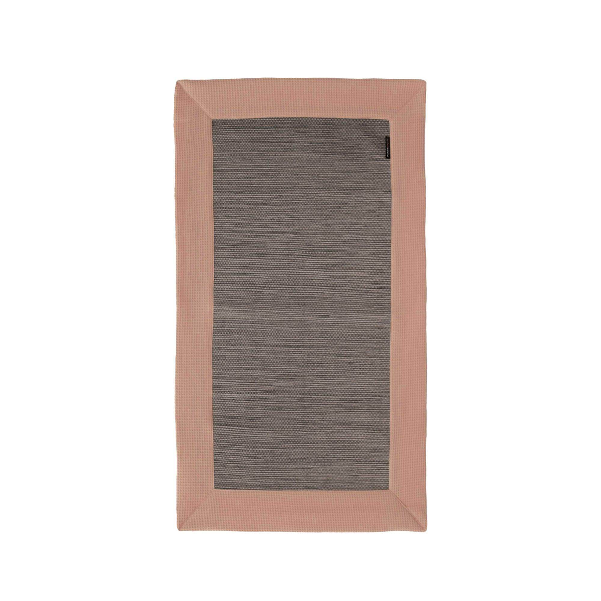 Tapete Taupe com Aplicação Favo - LethesHome