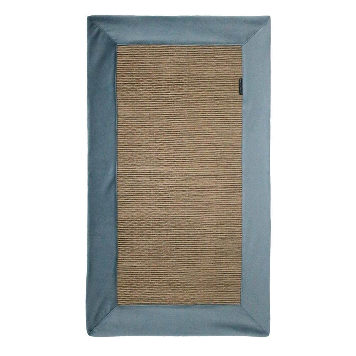 Tapete Taupe com Aplicação Veludo Soft - LethesHome