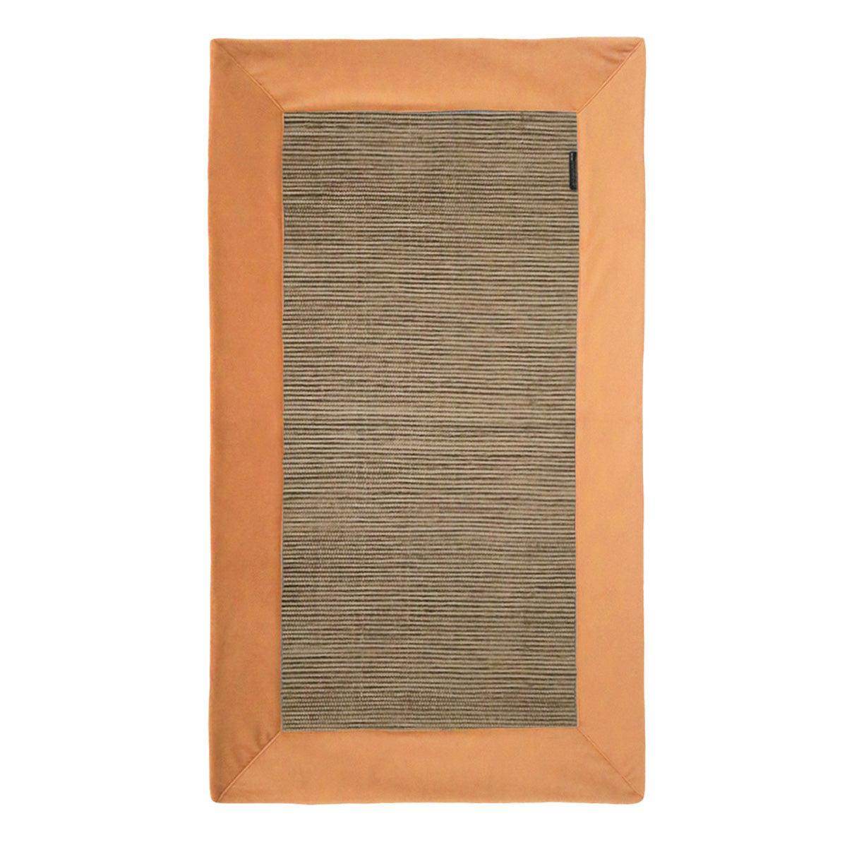 Tapete Taupe com Aplicação Veludo Soft - LethesHome