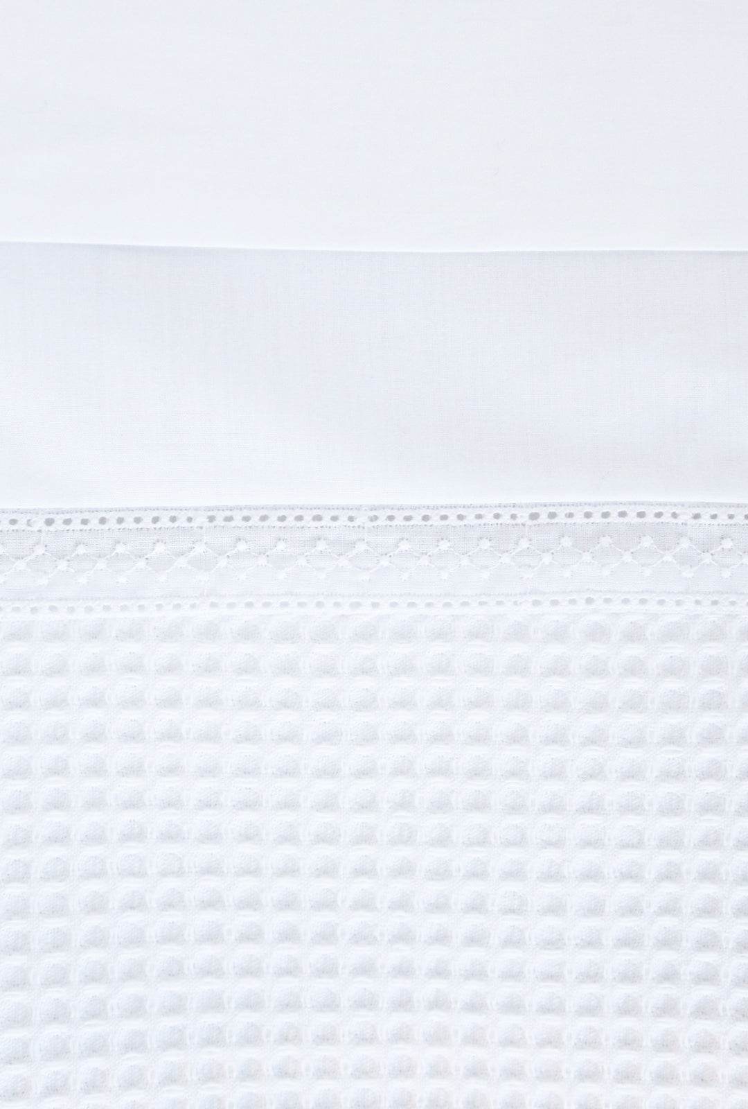 Colcha Acolchoada Favo Renda 9172 - LethesHome