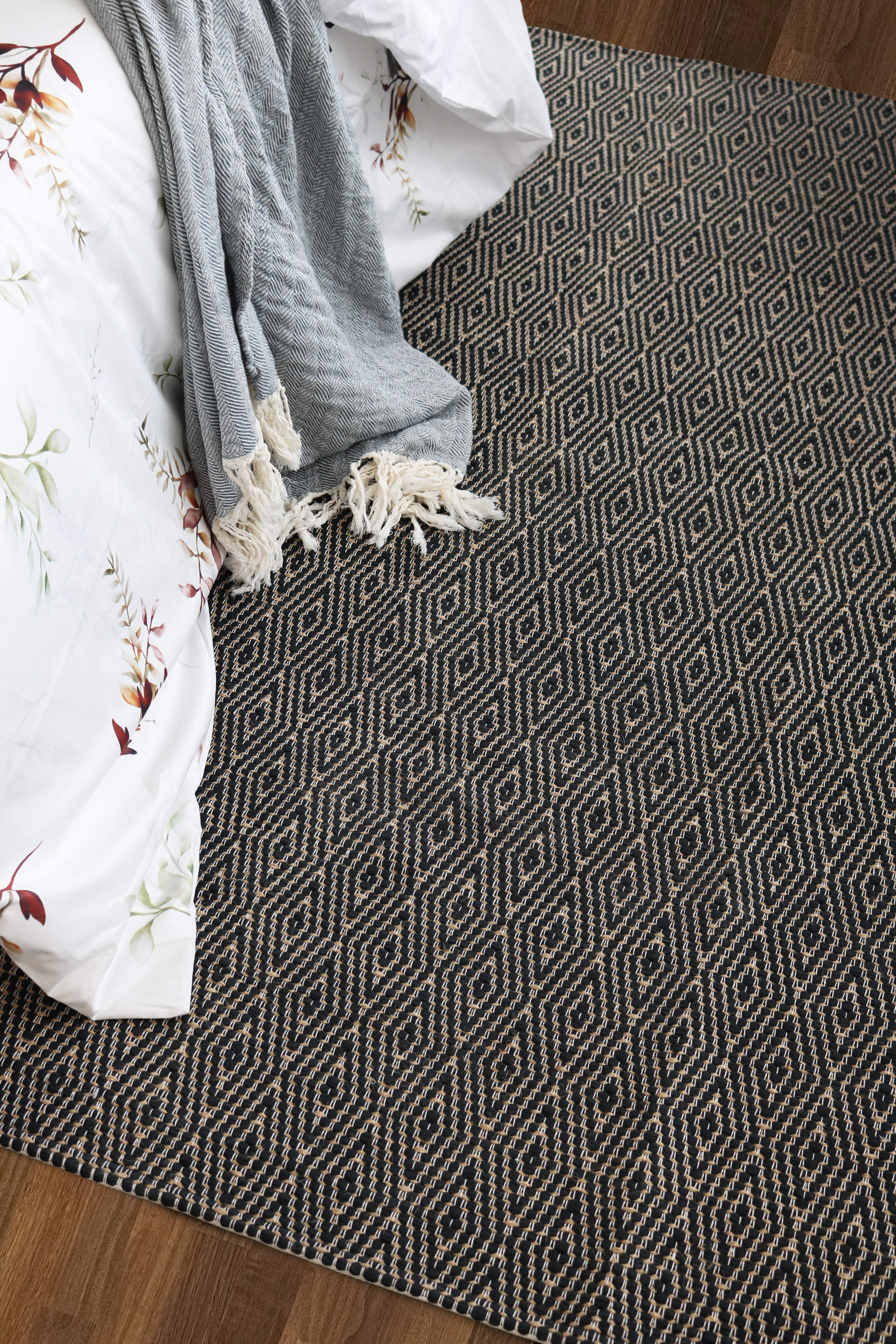 Rug Provence Black 60x120cm